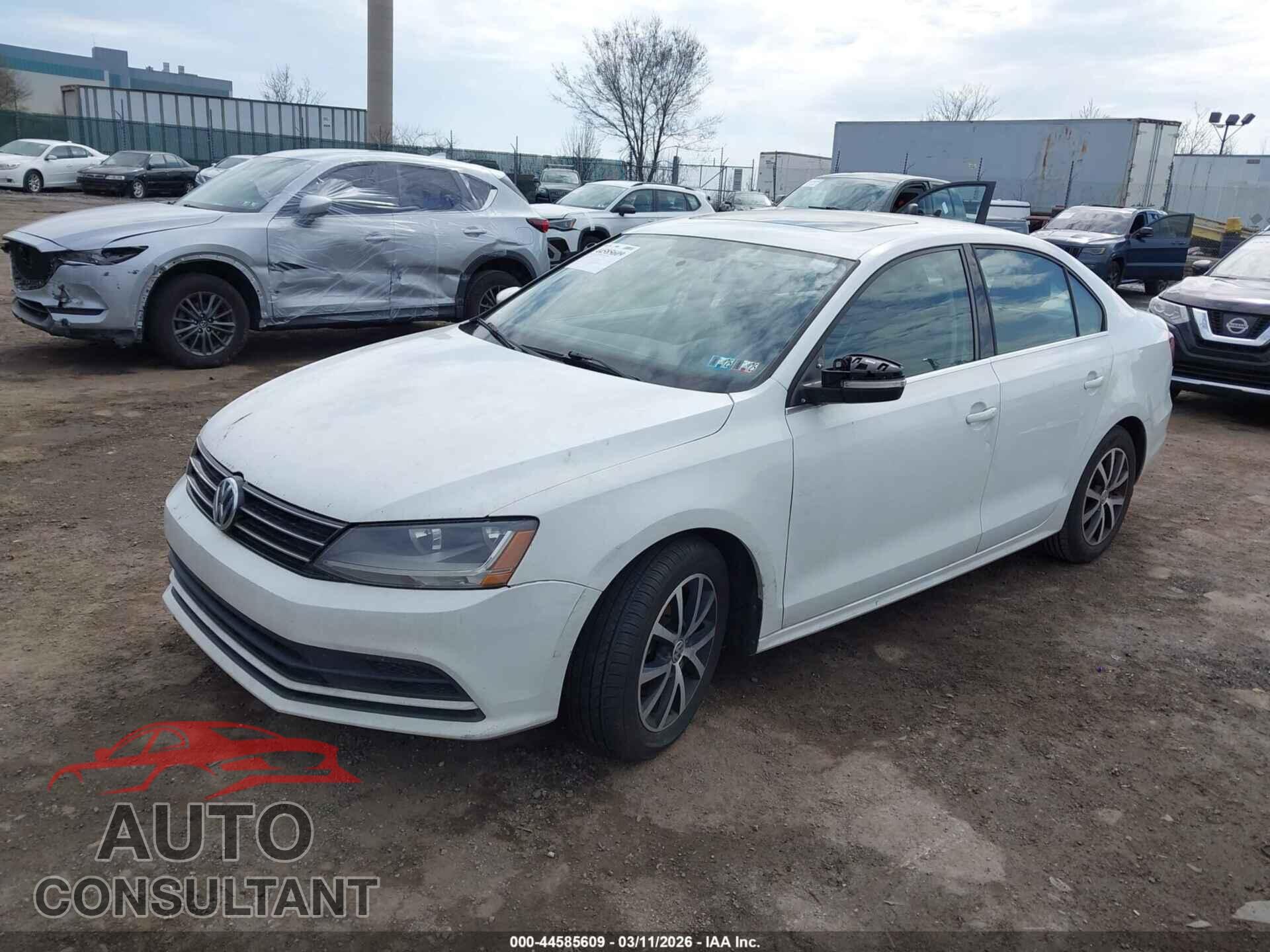 VOLKSWAGEN JETTA 2017 - 3VWDB7AJ9HM393496