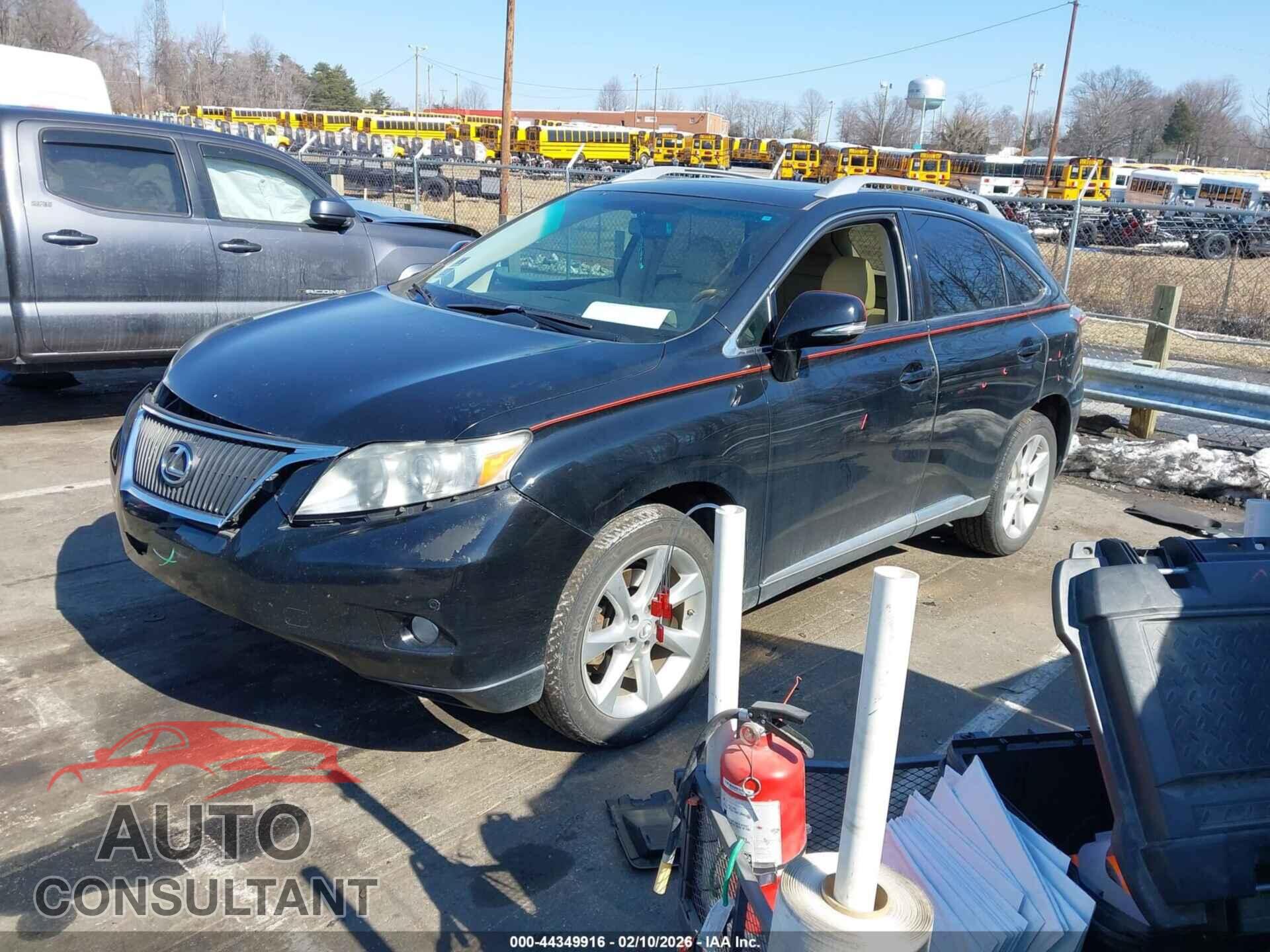 LEXUS RX 350 2010 - 2T2ZK1BA3AC022980