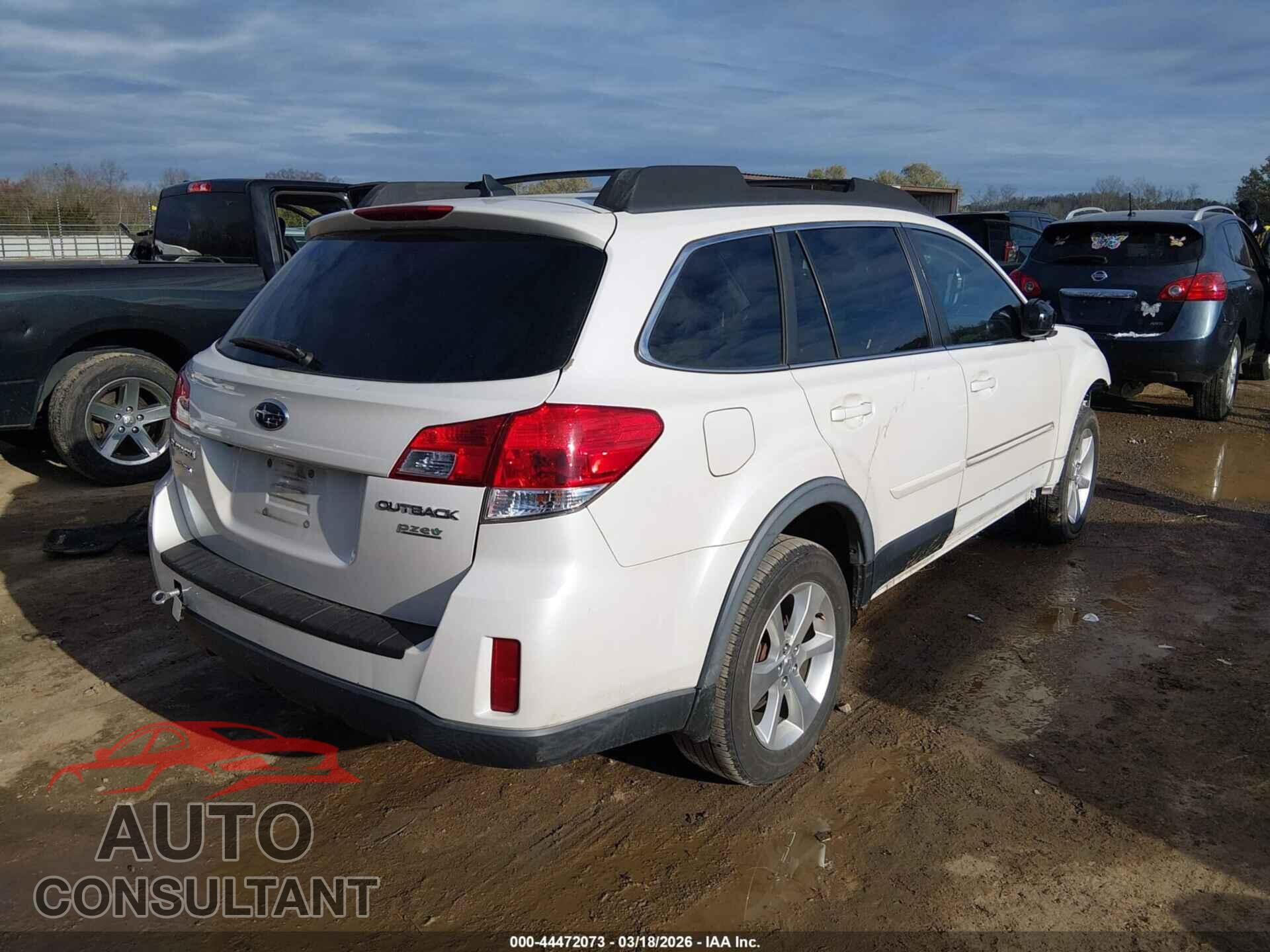 SUBARU OUTBACK 2014 - 4S4BRBLC4E3227869