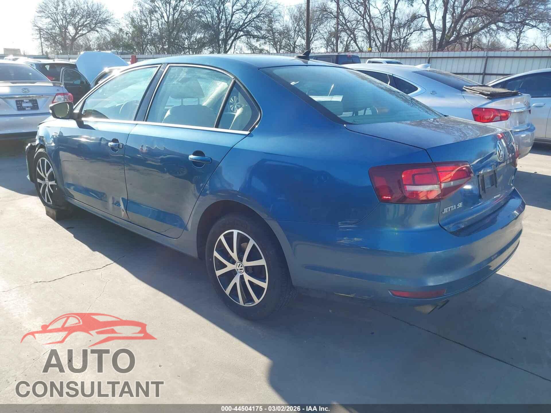 VOLKSWAGEN JETTA 2017 - 3VWDB7AJ8HM292241