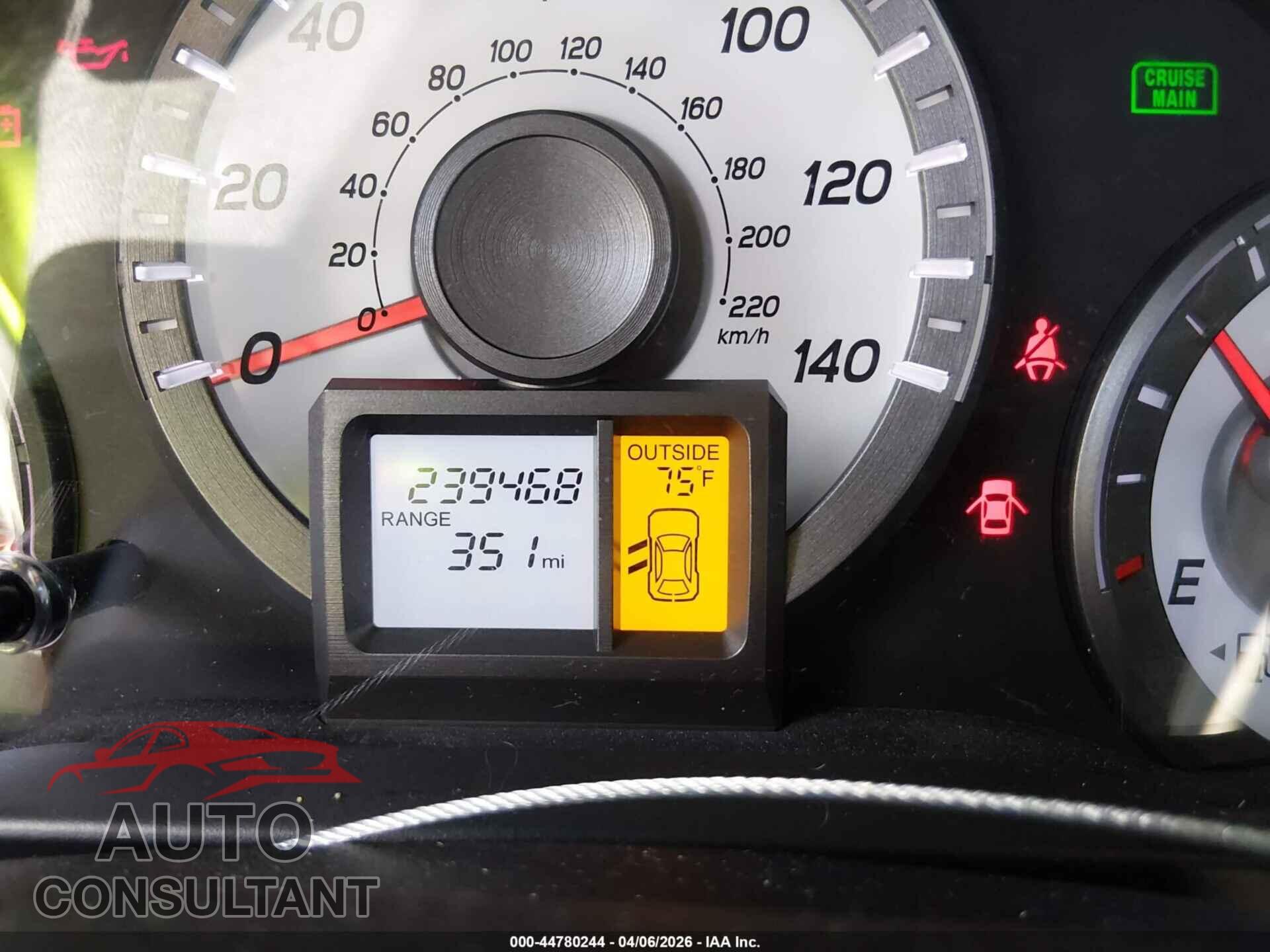 HONDA PILOT 2012 - 5FNYF3H53CB020820