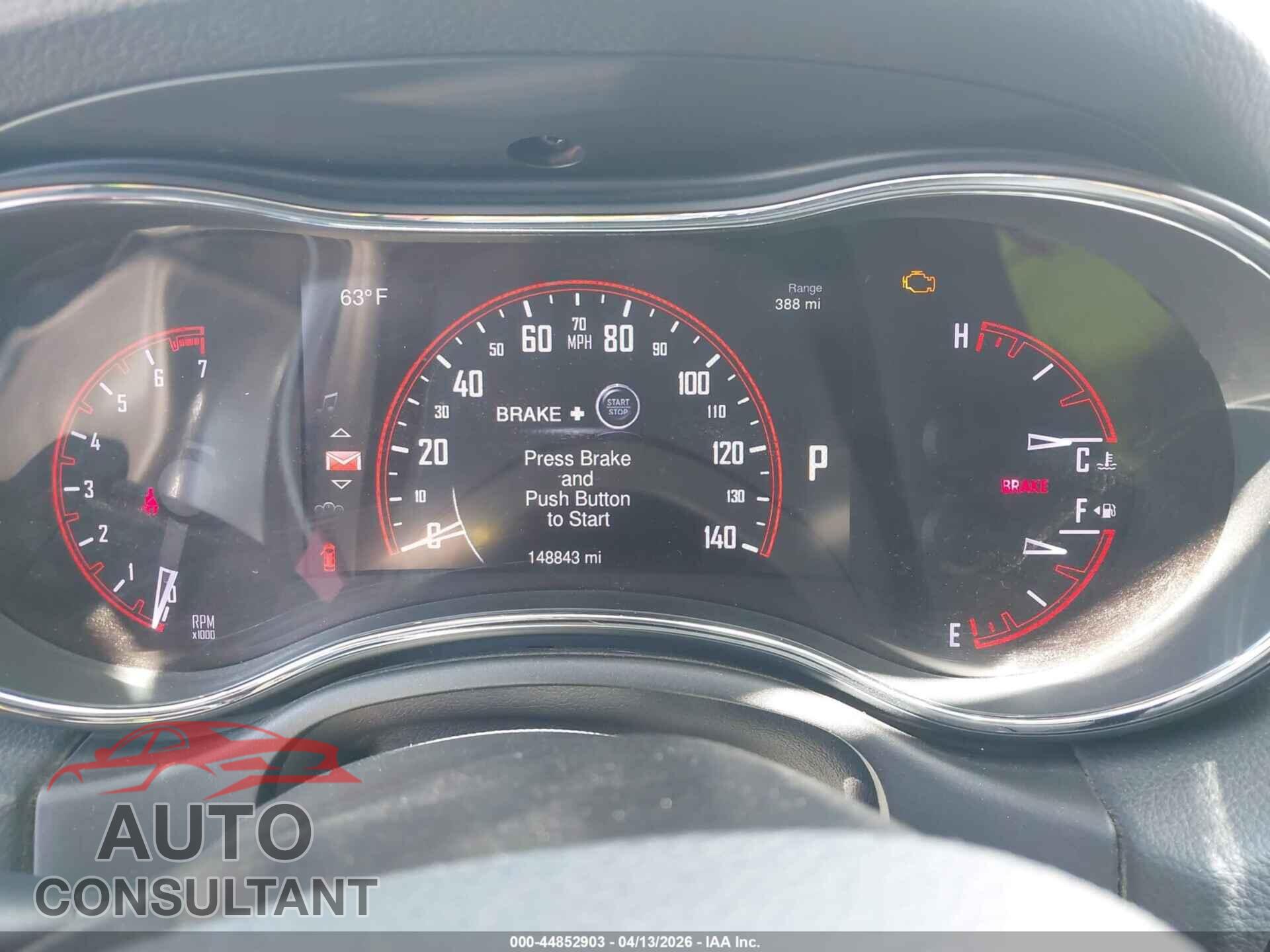 DODGE DURANGO 2015 - 1C4RDJDG6FC795653