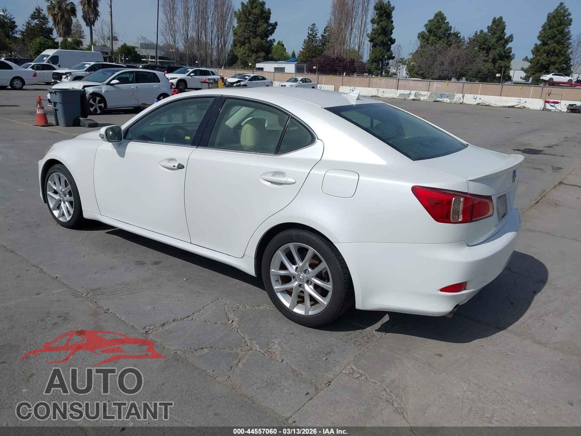 LEXUS IS 250 2012 - JTHBF5C23C5164477