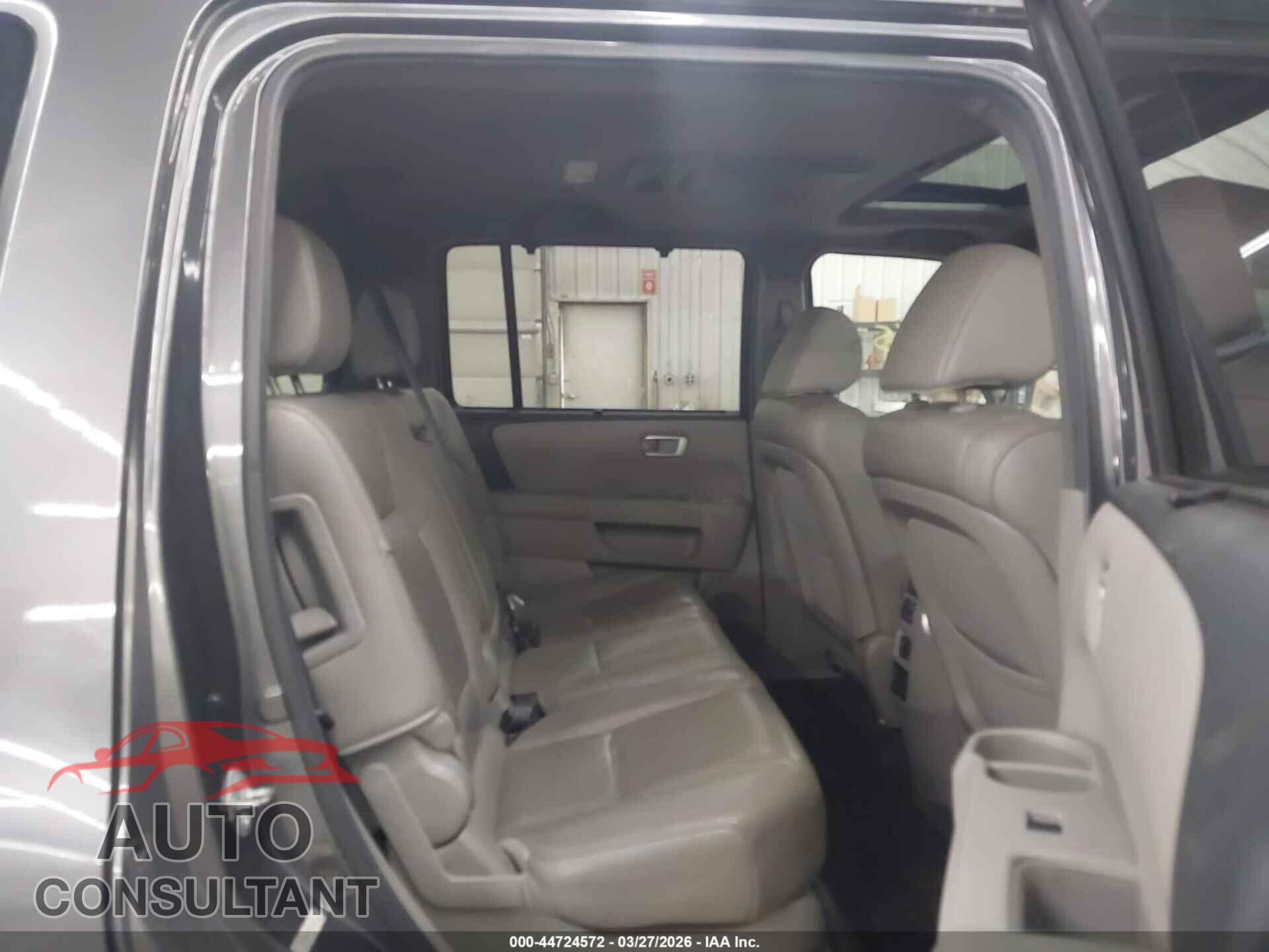 HONDA PILOT 2012 - 5FNYF4H94CB024092