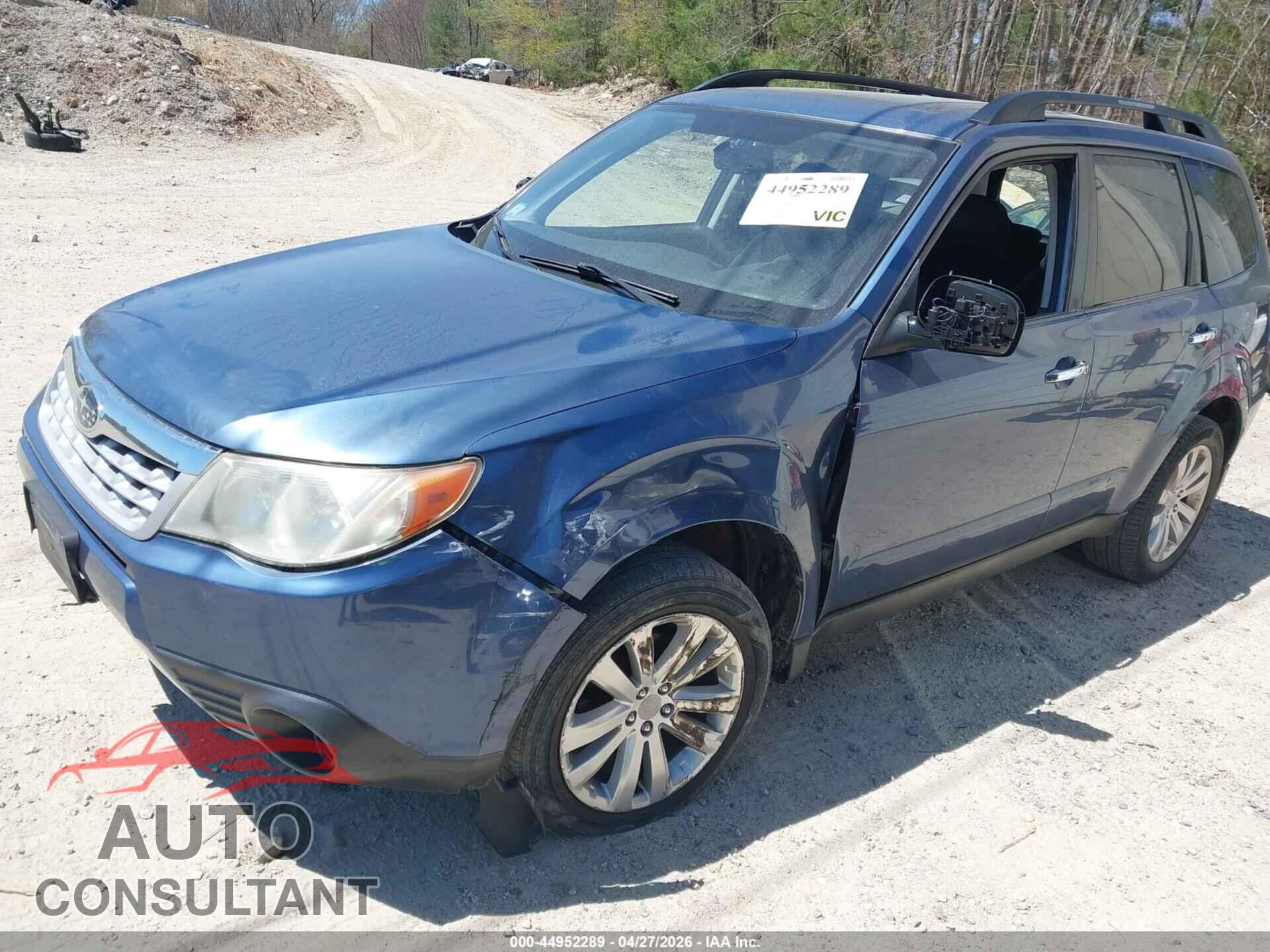 SUBARU FORESTER 2012 - JF2SHADC6CH425841