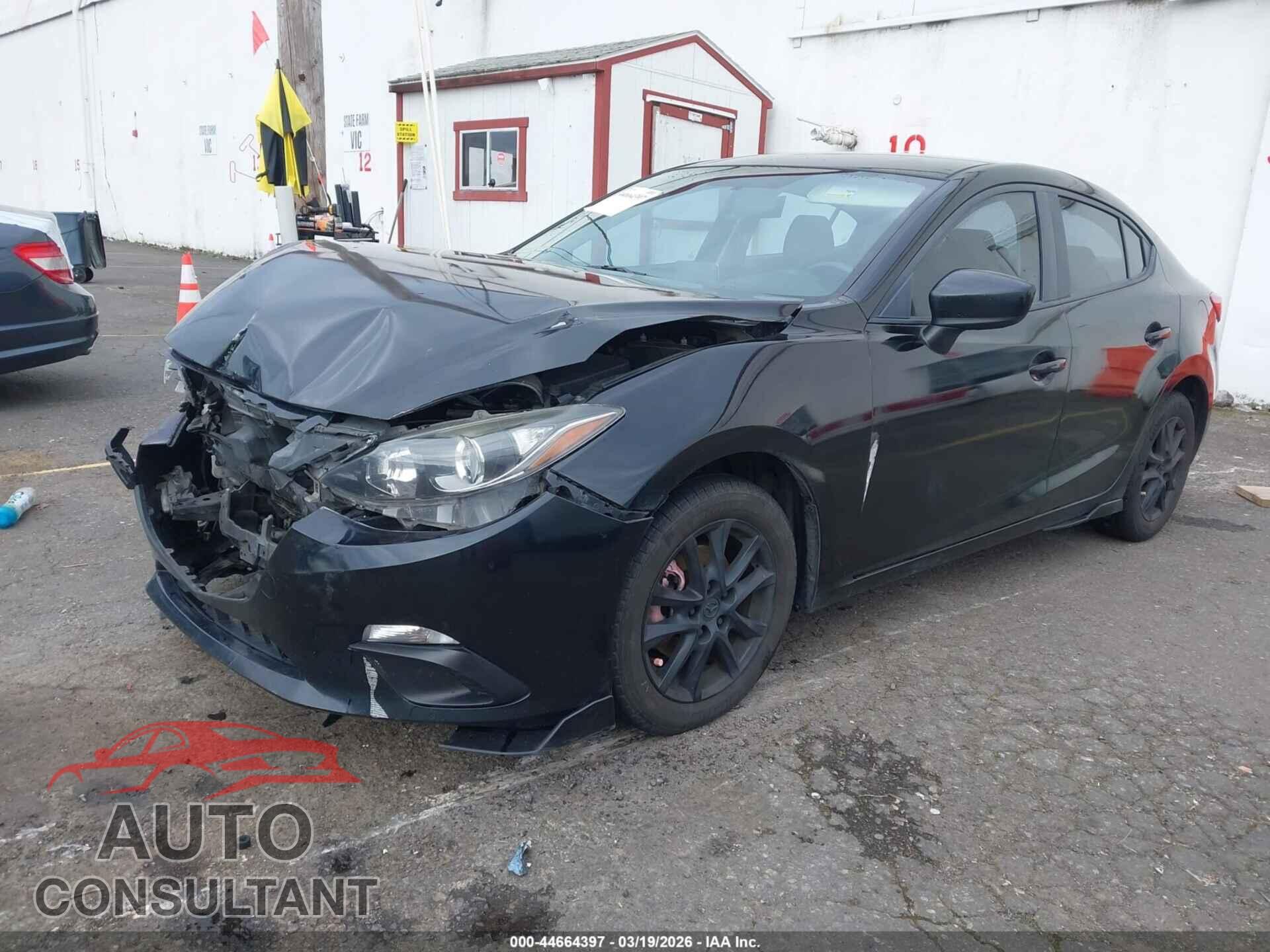MAZDA MAZDA3 2014 - JM1BM1V75E1107572