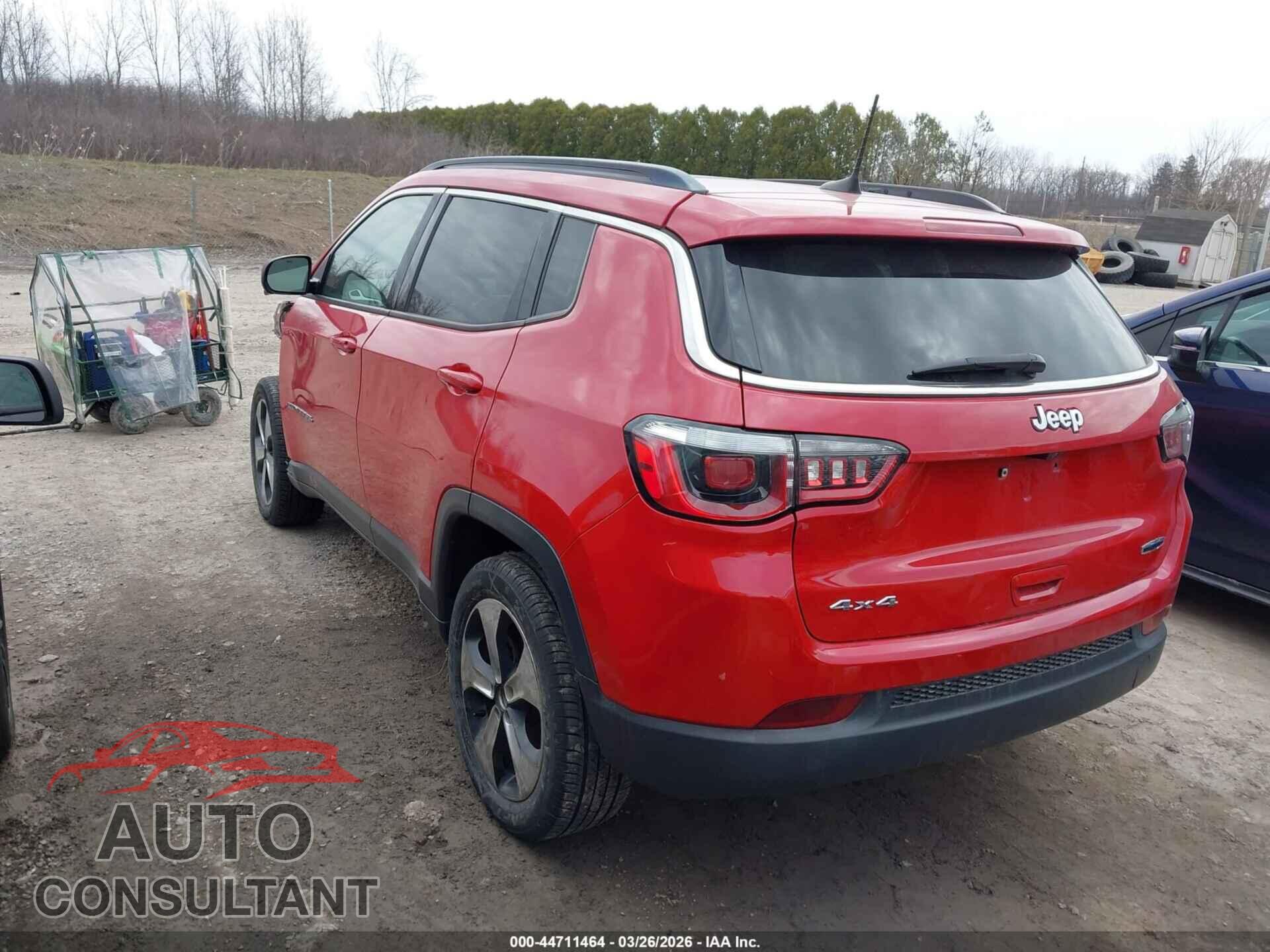 JEEP NEW COMPASS 2017 - 3C4NJDBB2HT689451