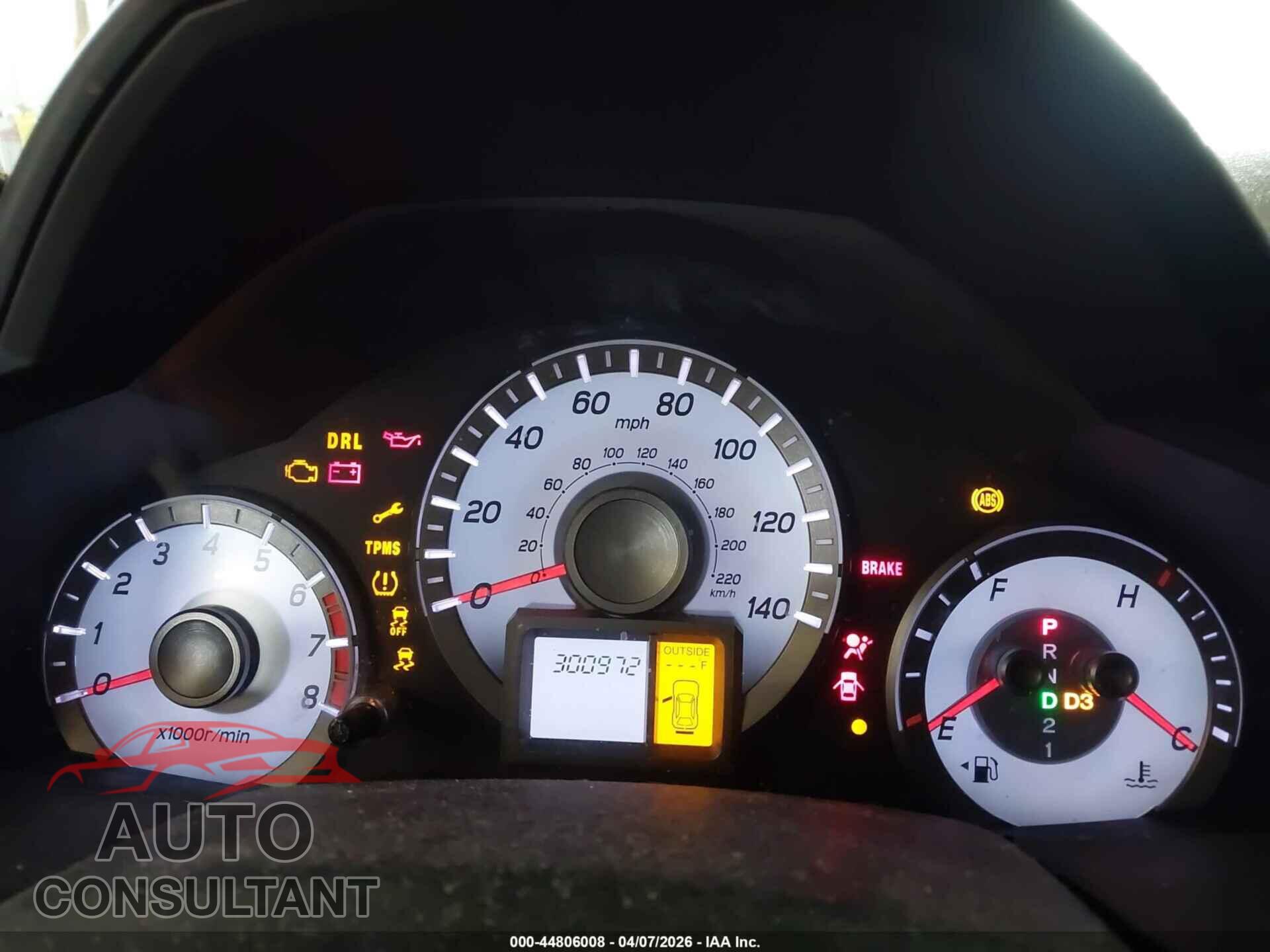 HONDA PILOT 2013 - 5FNYF3H50DB003149