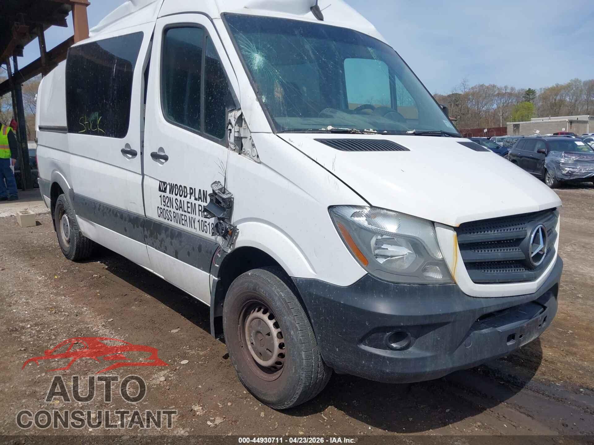 MERCEDES-BENZ SPRINTER 2500 2017 - WD4PE7CD5HP525460