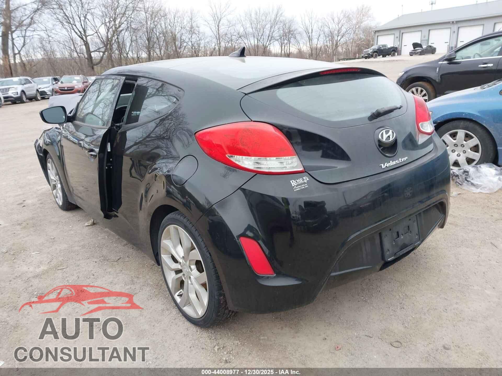 HYUNDAI VELOSTER 2013 - KMHTC6AD9DU123721