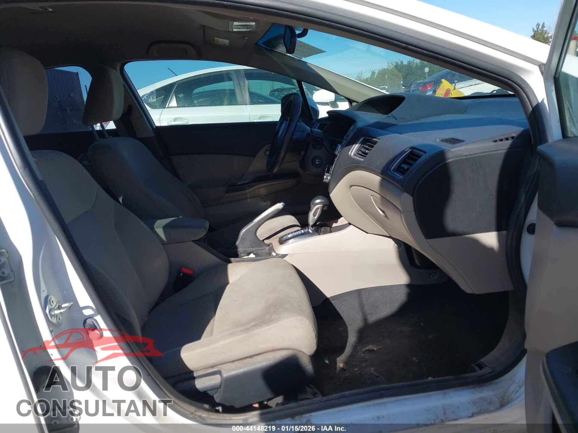 HONDA CIVIC 2013 - 19XFB2F52DE201429