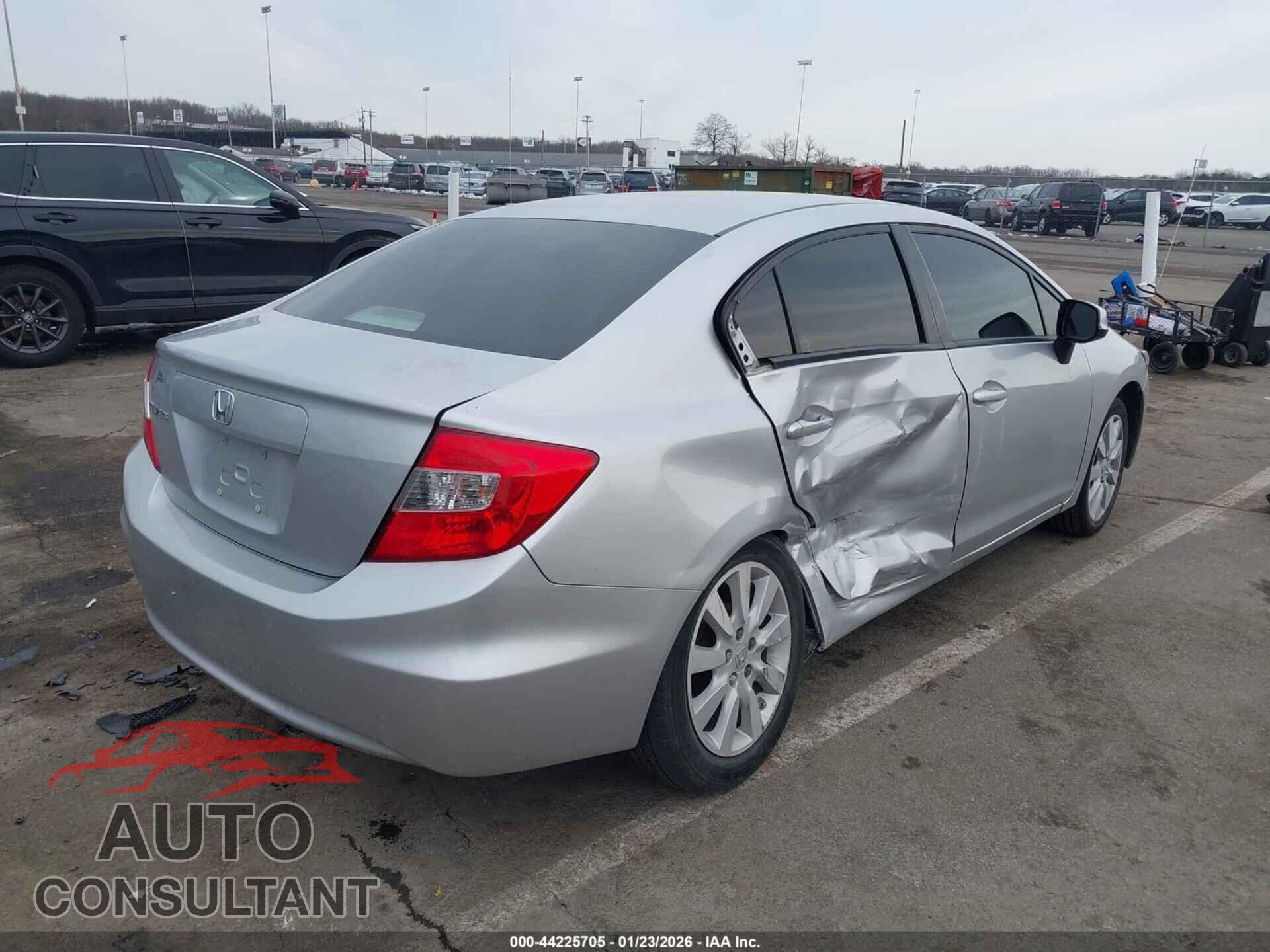 HONDA CIVIC 2012 - 19XFB2F54CE392219