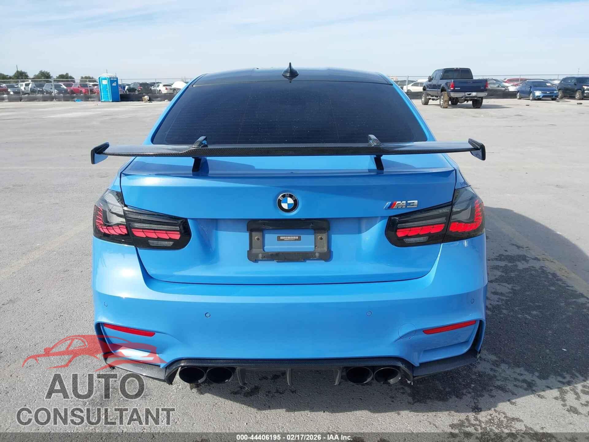 BMW M3 2018 - WBS8M9C52J5J78170