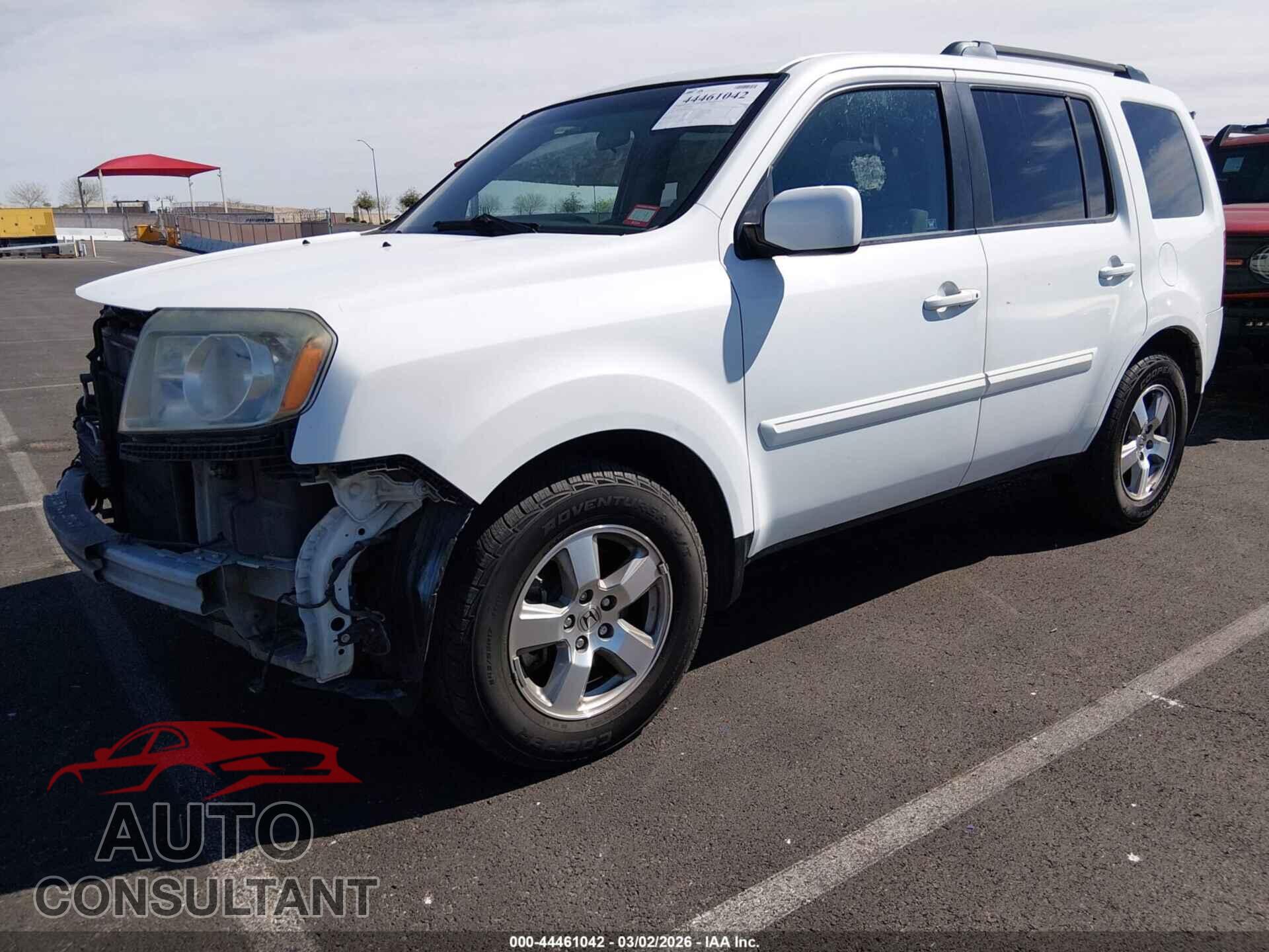 HONDA PILOT 2011 - 5FNYF3H49BB052385