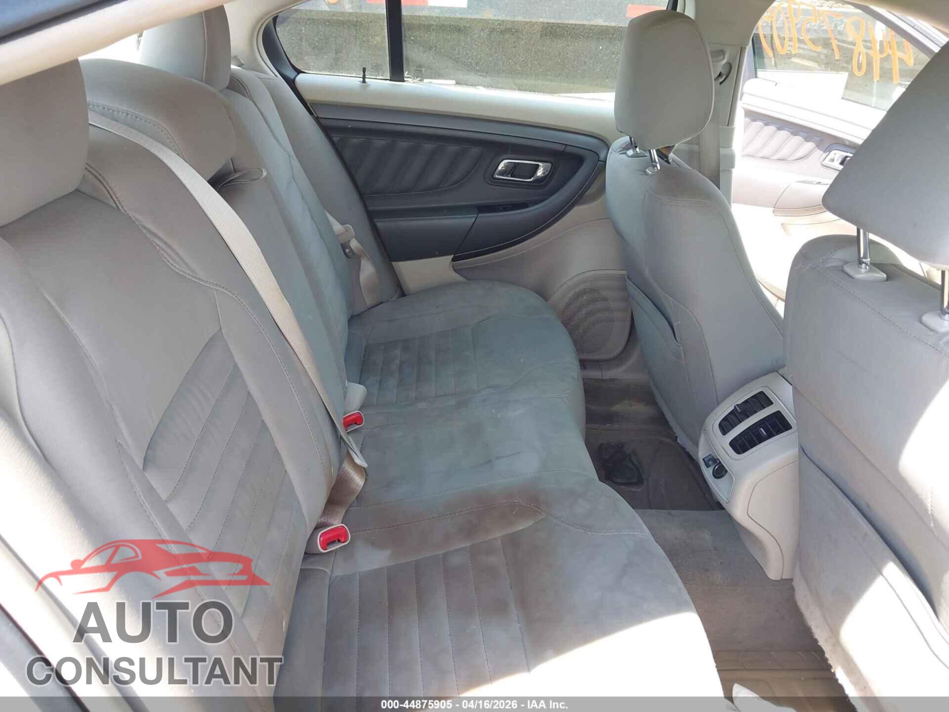 FORD TAURUS 2012 - 1FAHP2DW7CG109761