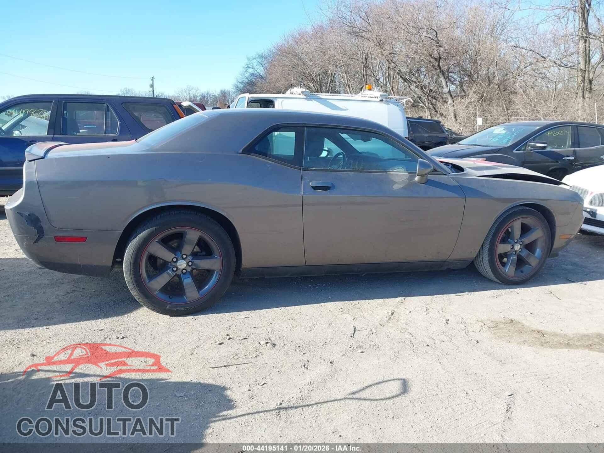 DODGE CHALLENGER 2012 - 2C3CDYAG2CH262392