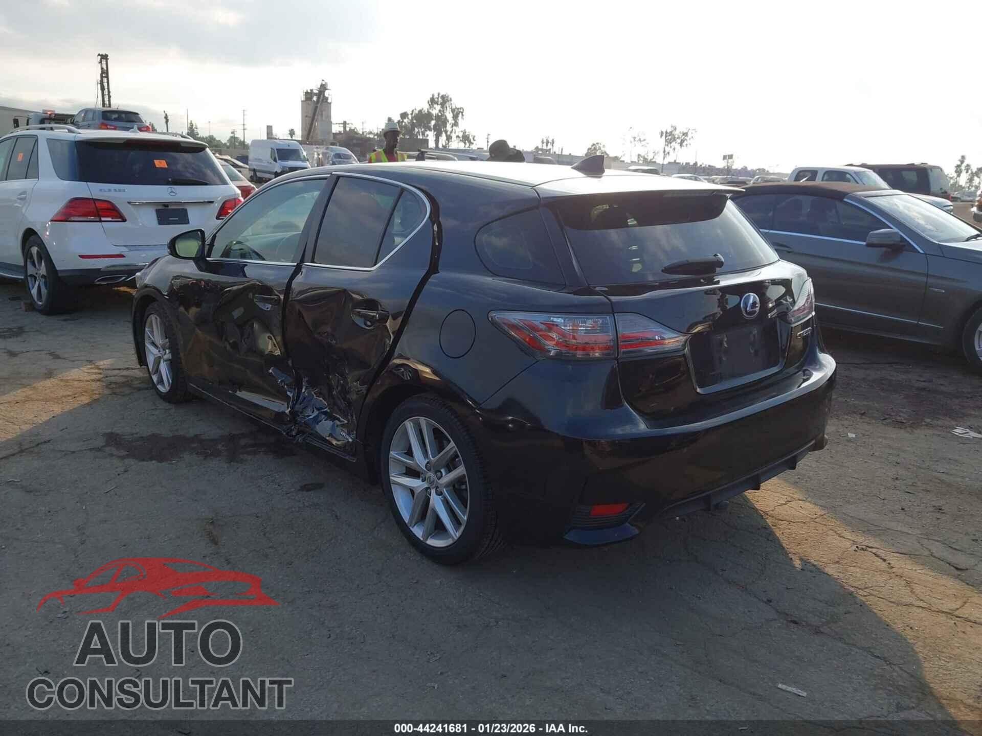 LEXUS CT 200H 2015 - JTHKD5BH2F2238344