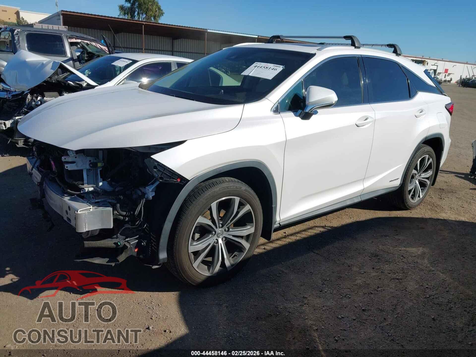 LEXUS RX 450H 2017 - 2T2BGMCA9HC012631