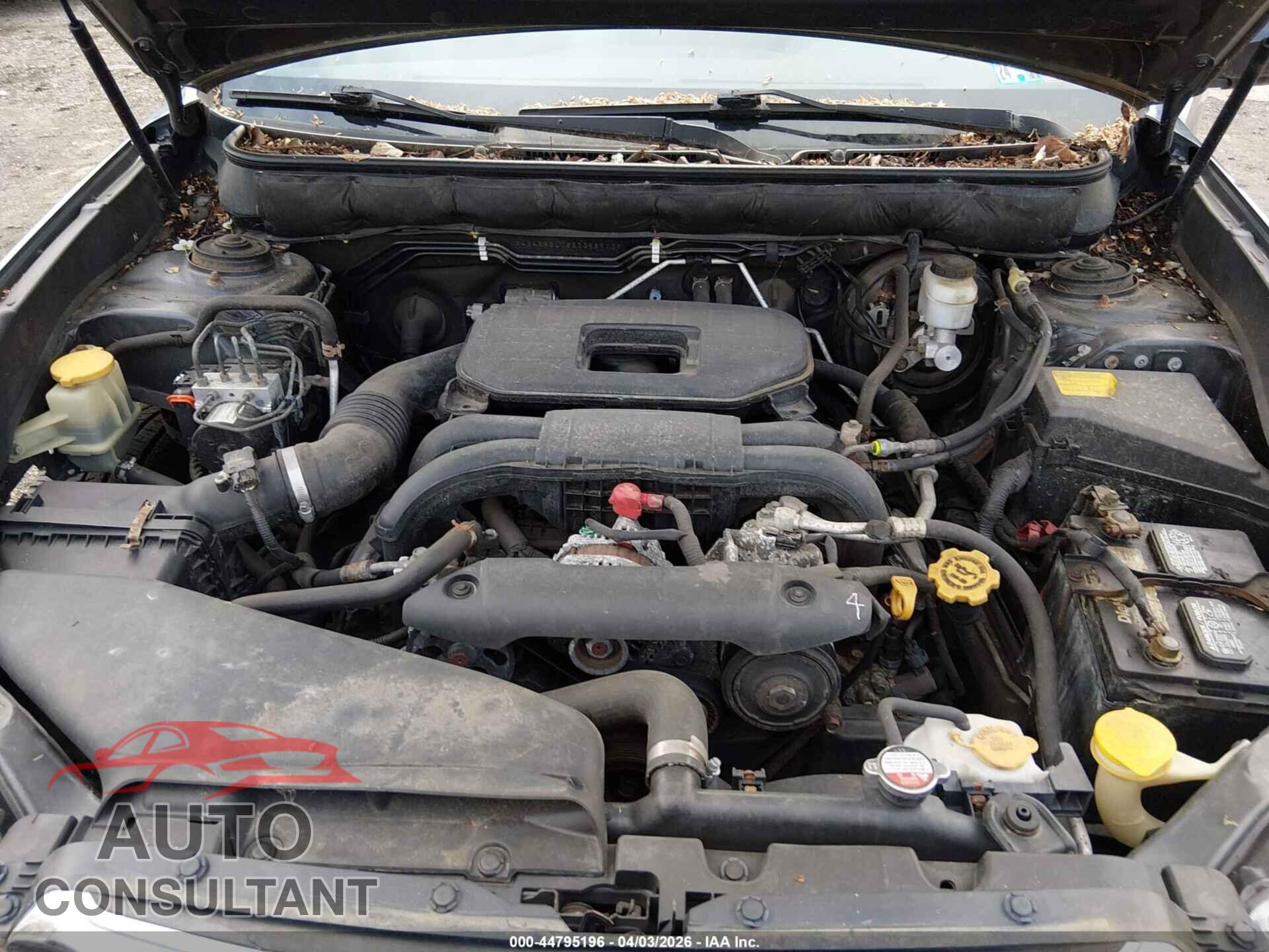 SUBARU OUTBACK 2011 - 4S4BRBLC8B3398913