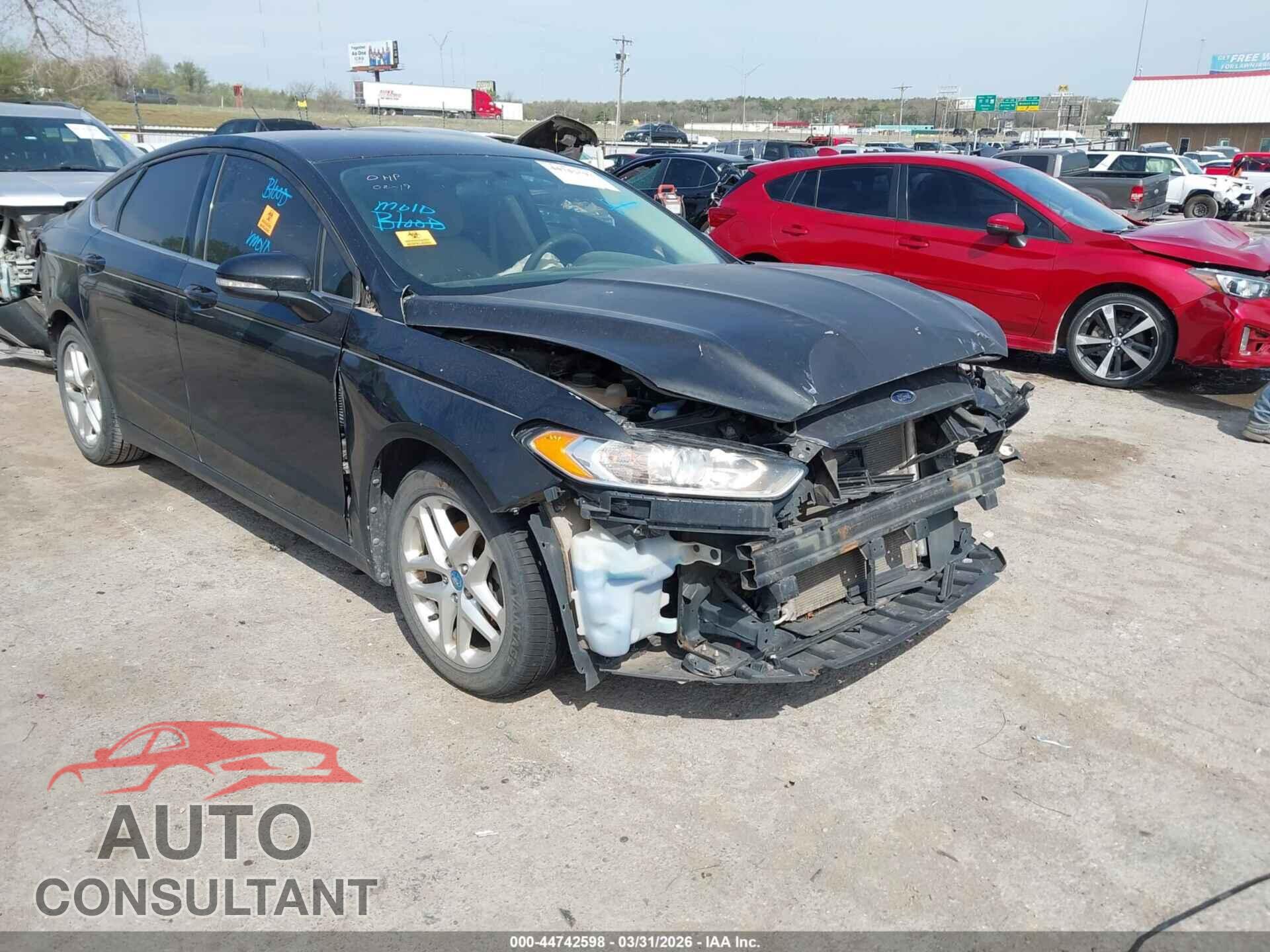 FORD FUSION 2013 - 3FA6P0H73DR223250
