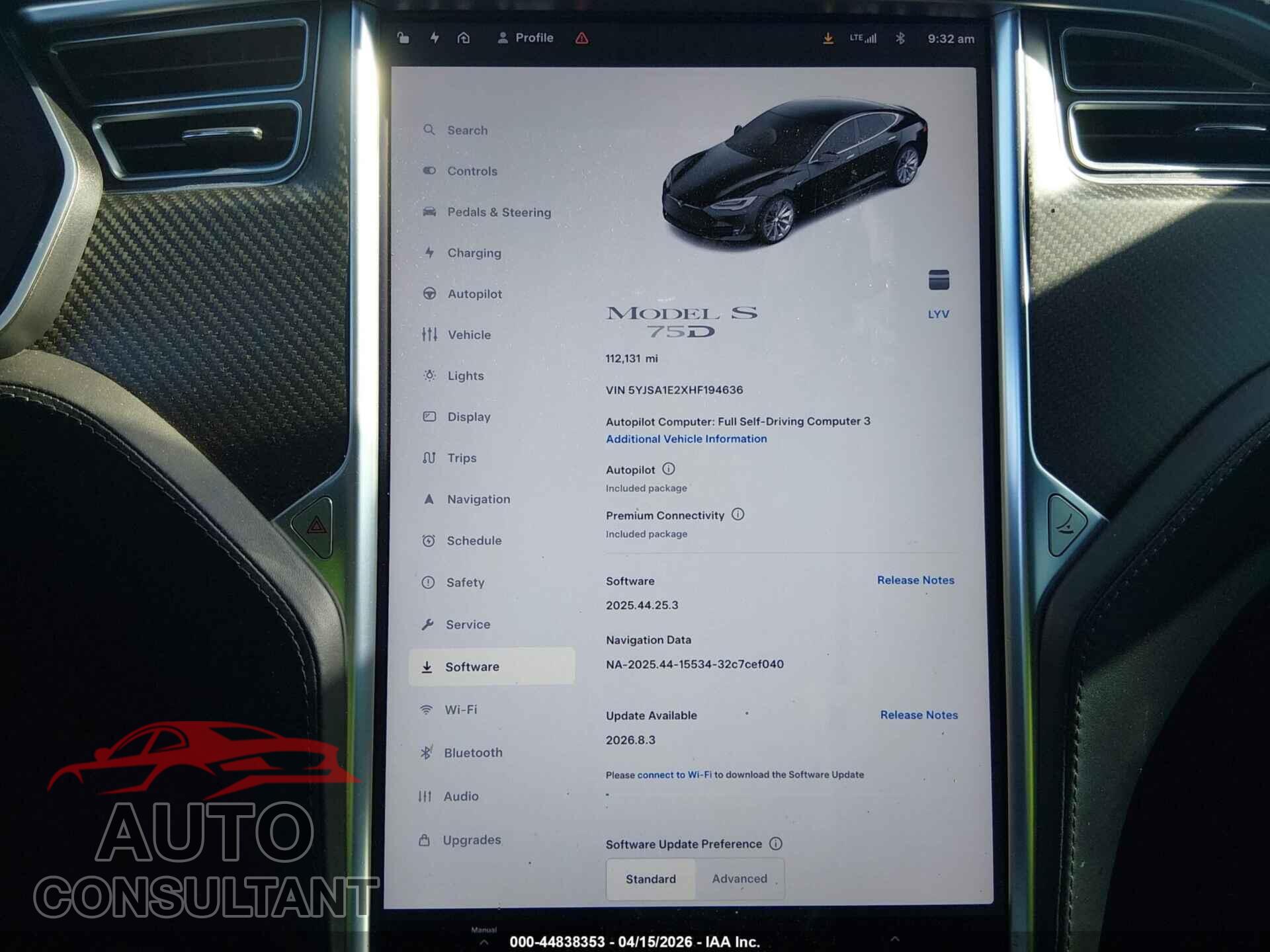 TESLA MODEL S 2017 - 5YJSA1E2XHF194636