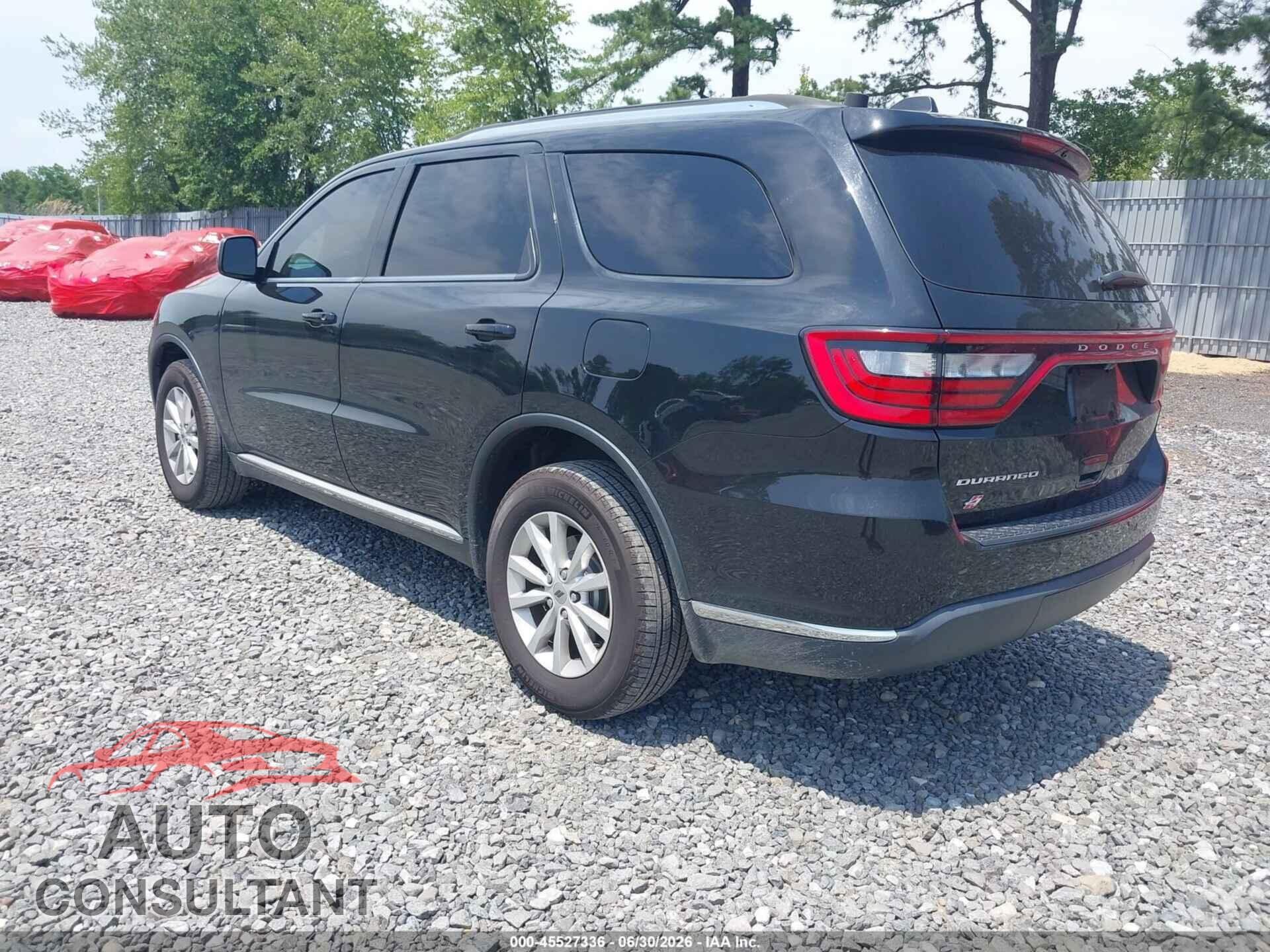 DODGE DURANGO 2019 - 1C4RDJAG8KC744461