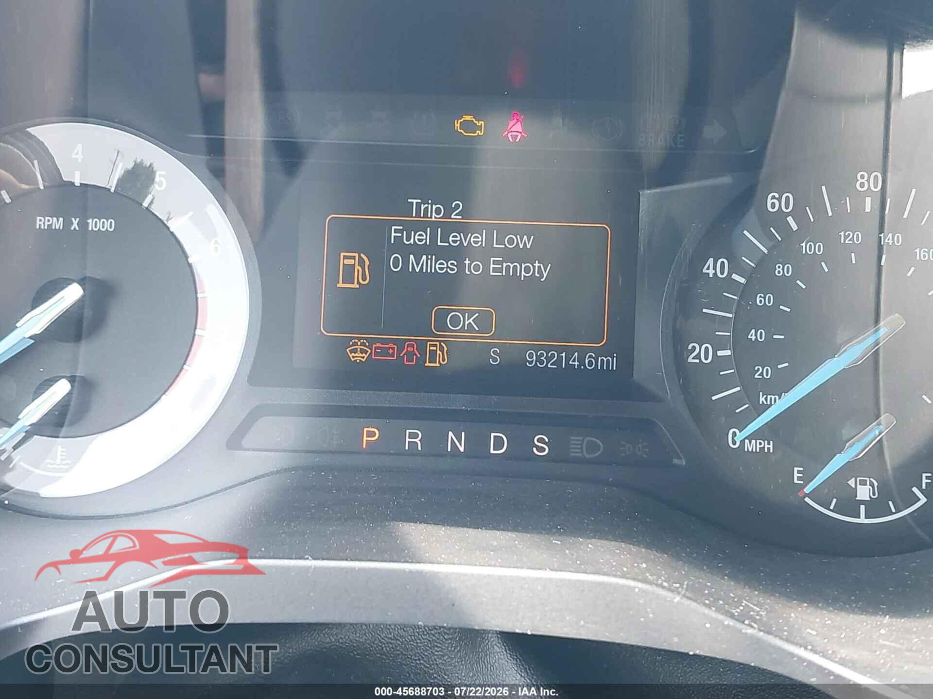 FORD EDGE 2017 - 2FMPK4J87HBC58252