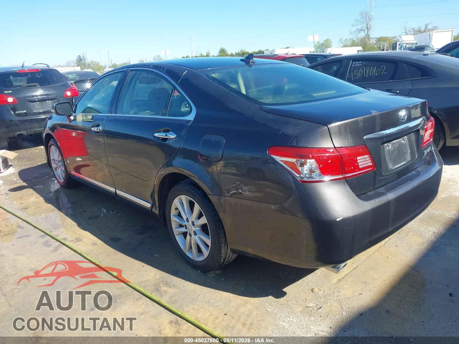 LEXUS ES 350 2012 - JTHBK1EG3C2492495