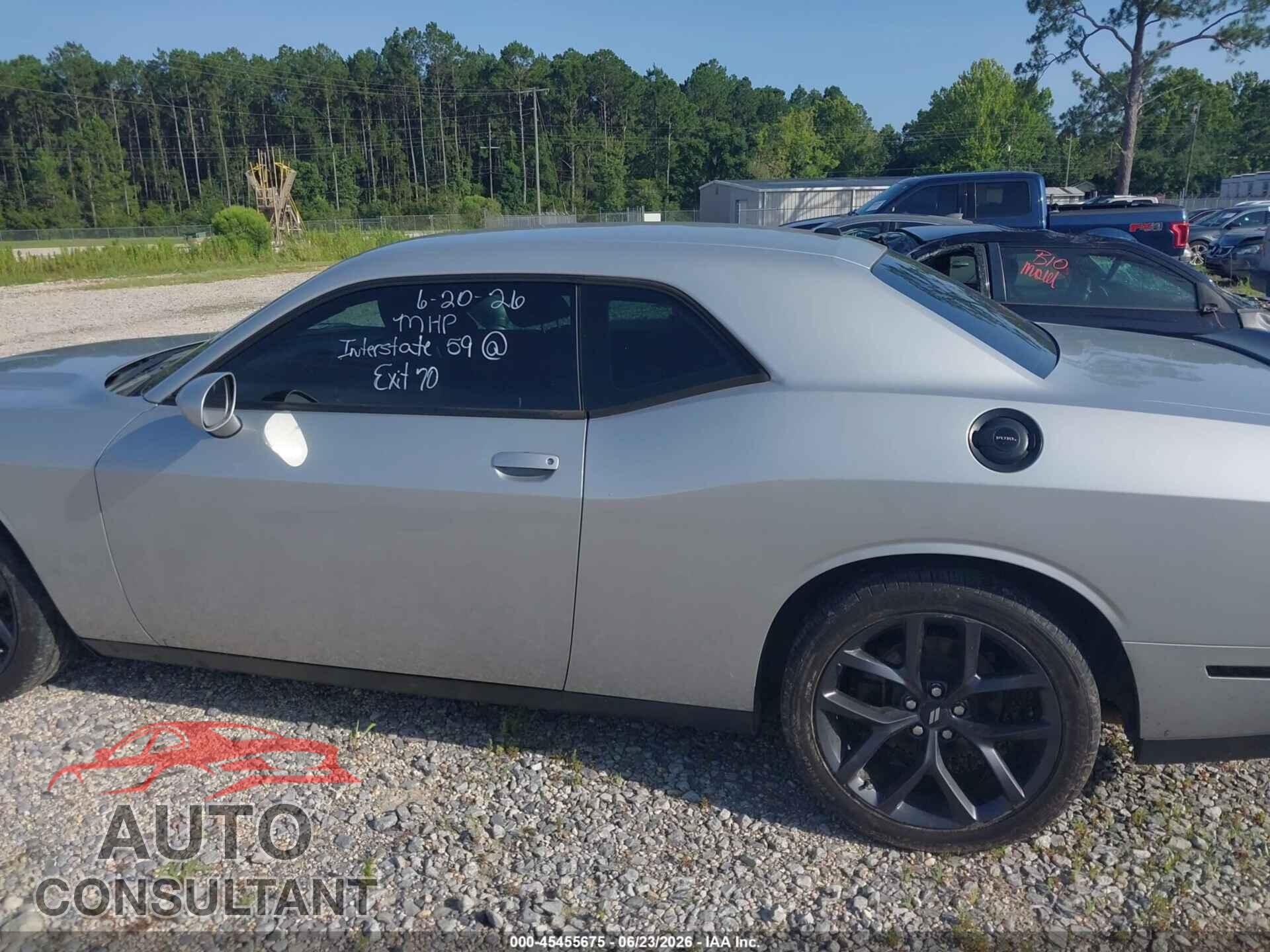 DODGE CHALLENGER 2019 - 2C3CDZAG1KH662352