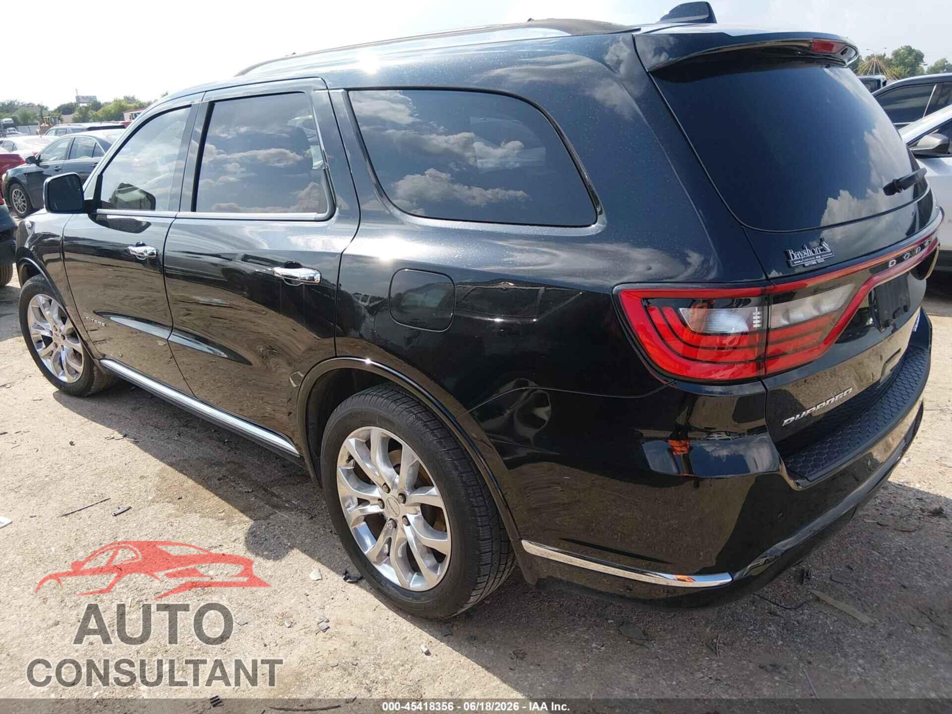 DODGE DURANGO 2017 - 1C4RDHEG7HC774689