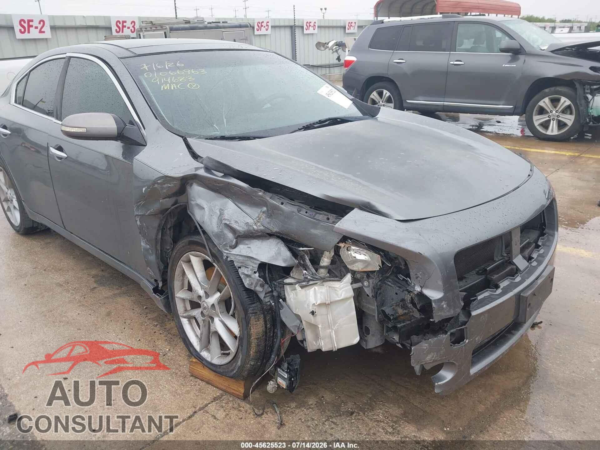 NISSAN MAXIMA 2014 - 1N4AA5AP1EC914683