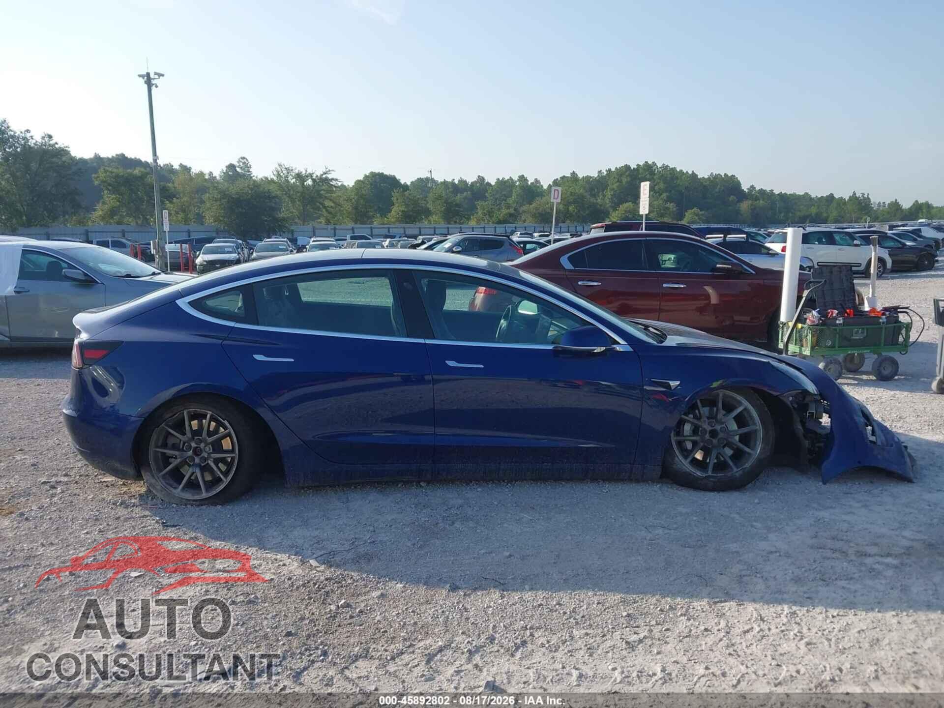 TESLA MODEL 3 2019 - 5YJ3E1EA0KF435465