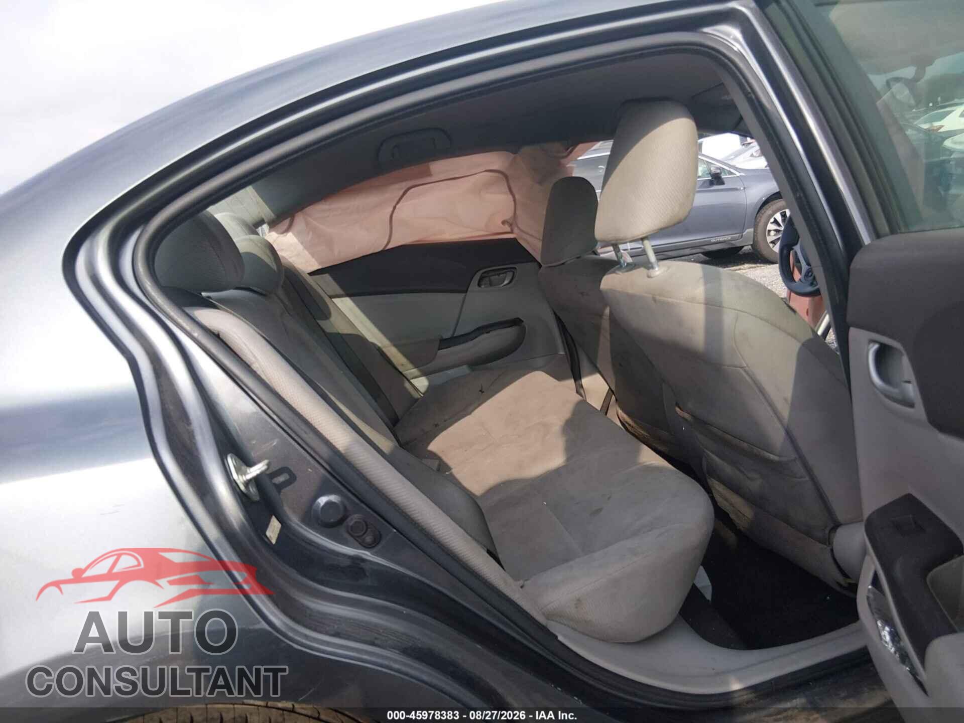 HONDA CIVIC 2012 - 2HGFB2F54CH574556