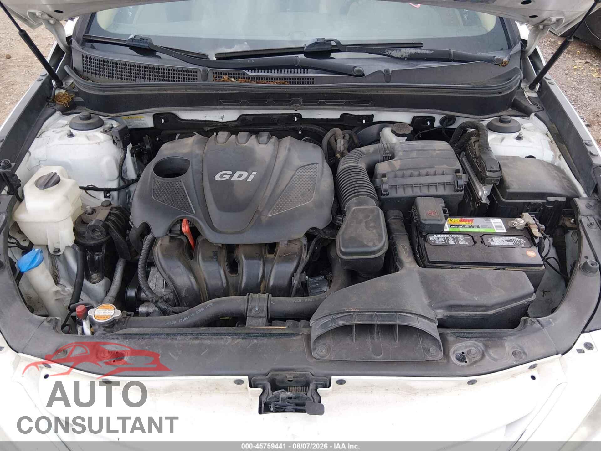 HYUNDAI SONATA 2013 - 5NPEB4AC2DH504719