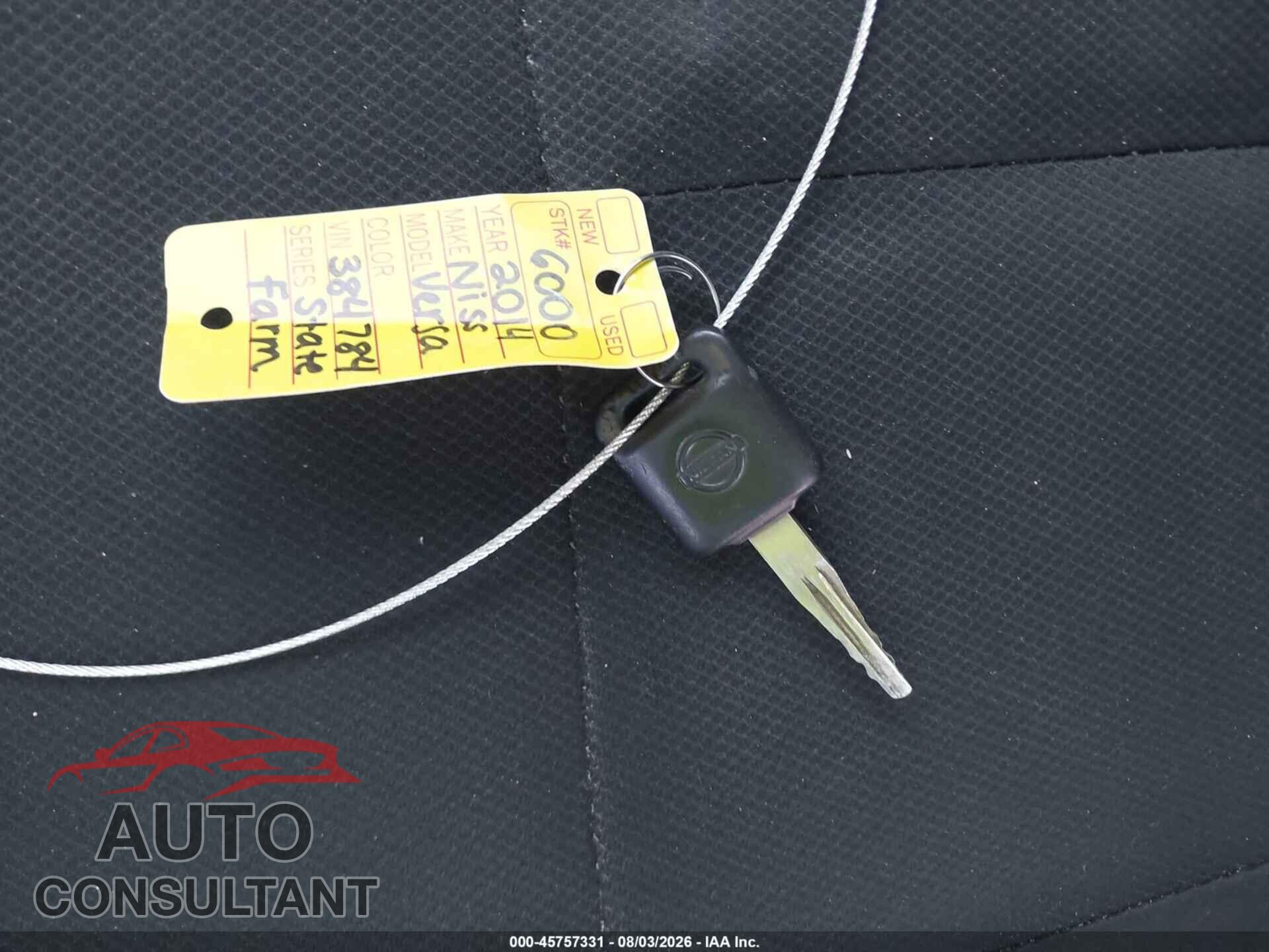 NISSAN VERSA NOTE 2014 - 3N1CE2CP4EL384784