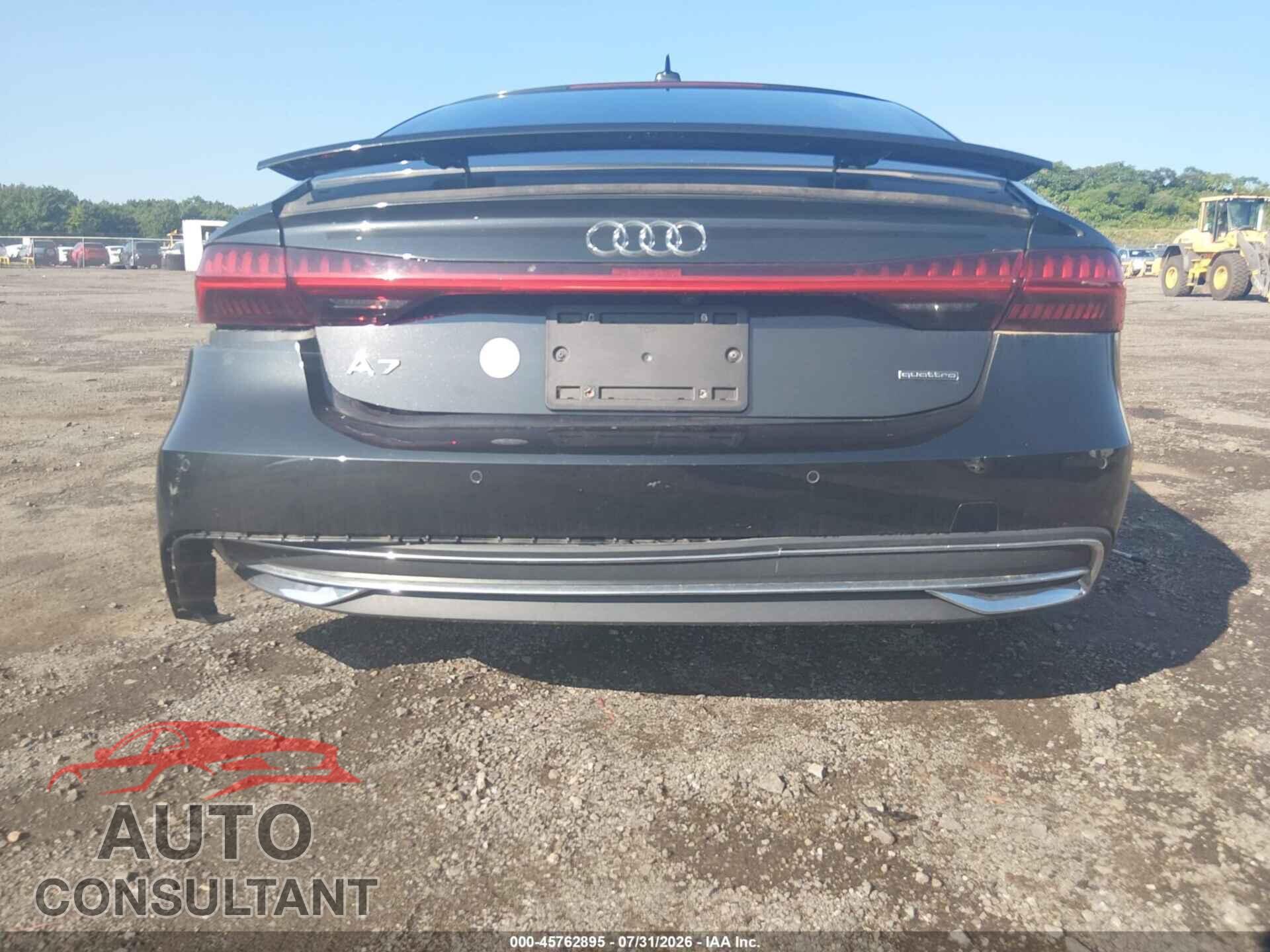 AUDI A7 2019 - WAUS2BF2XKN119152