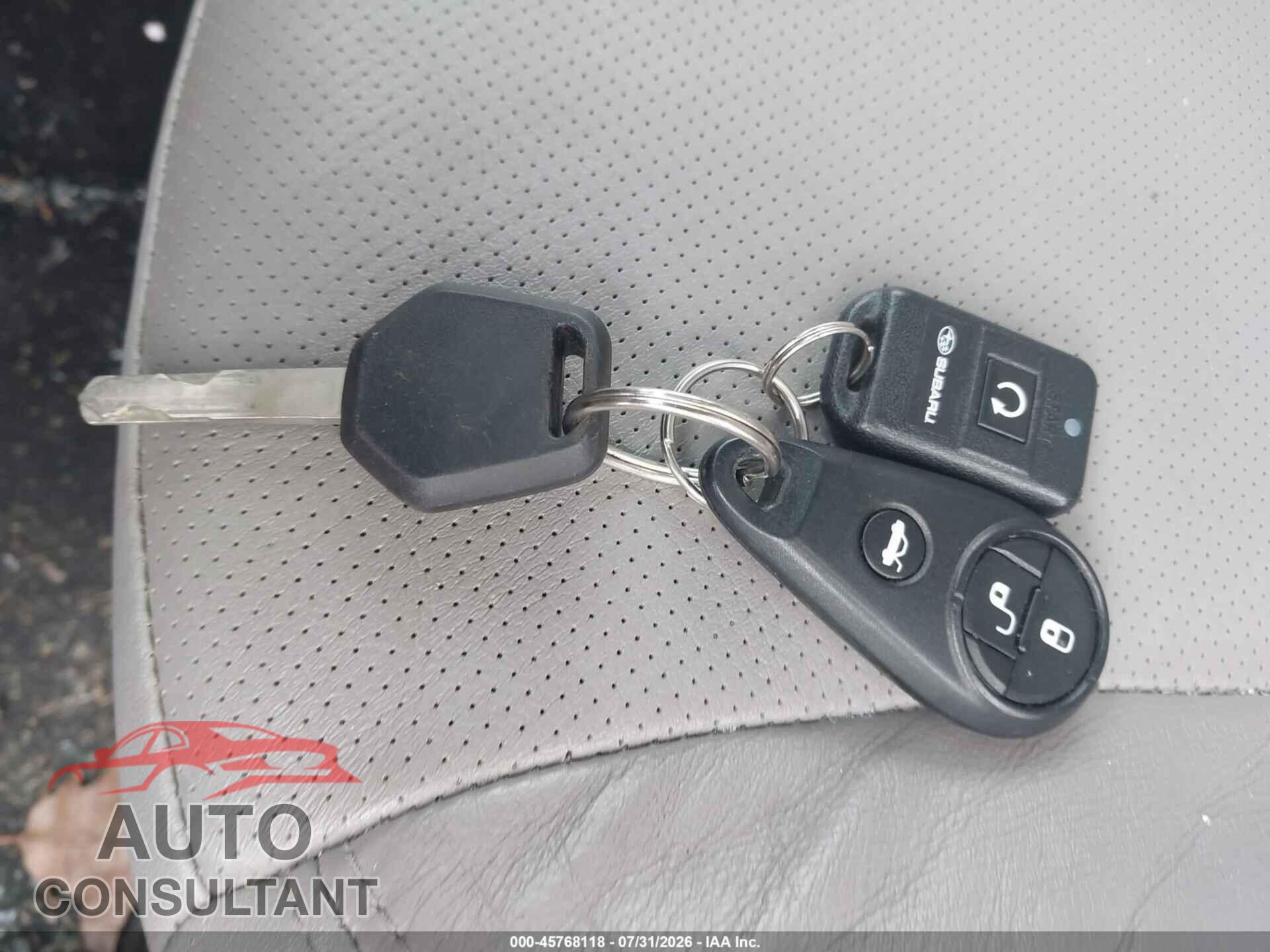 SUBARU FORESTER 2012 - JF2SHAEC5CH416062