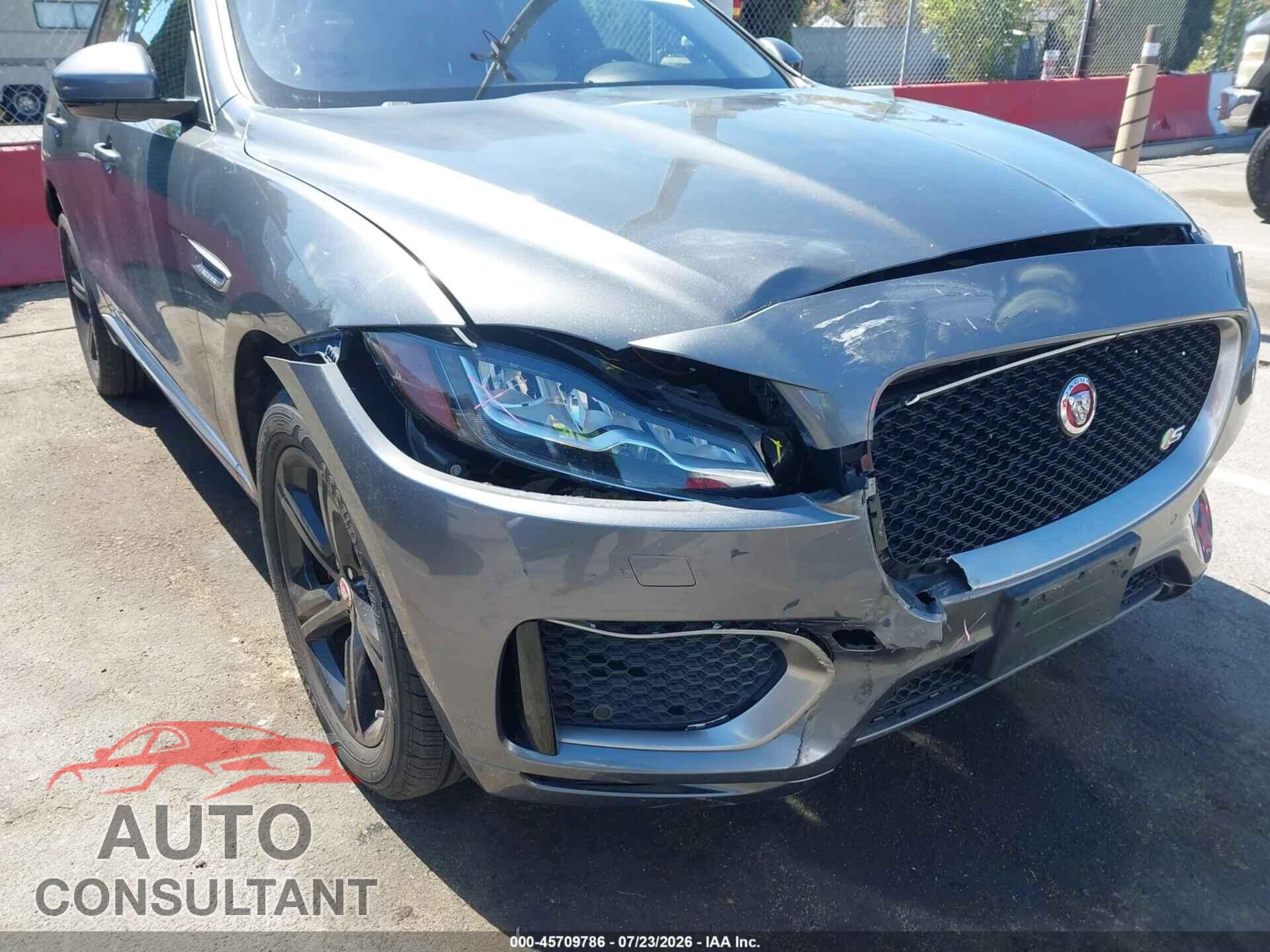 JAGUAR F-PACE 2017 - SADCM2BV1HA069599
