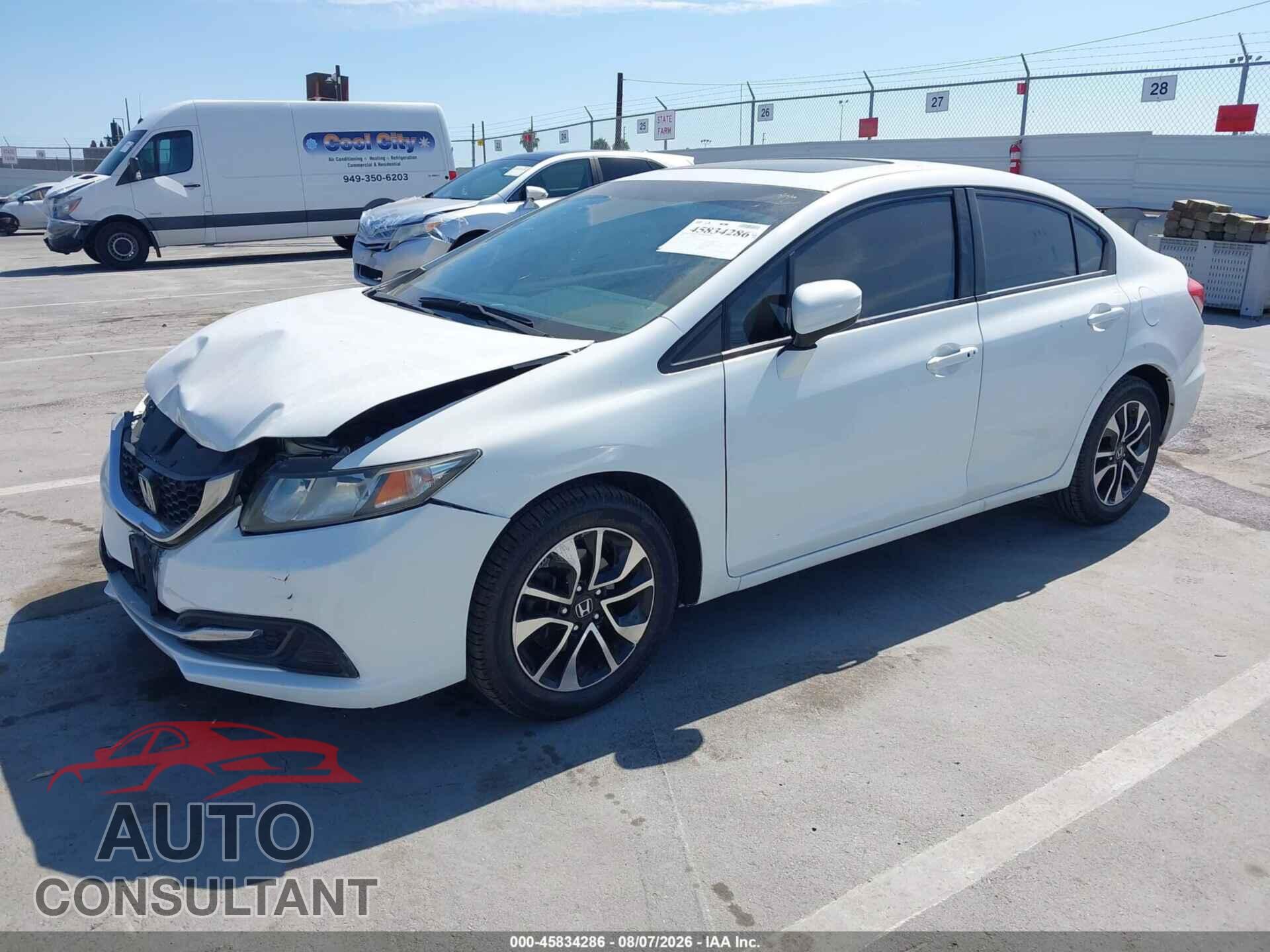 HONDA CIVIC 2014 - 19XFB2F84EE265757
