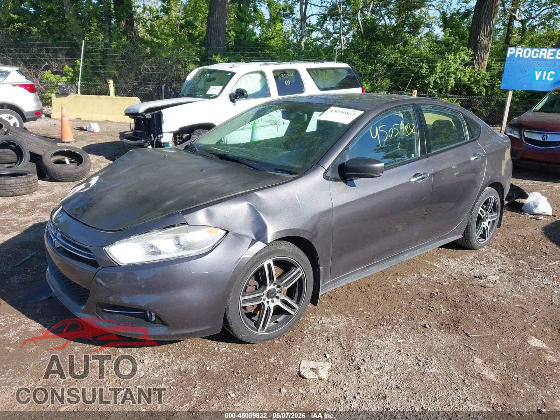 DODGE DART 2014 - 1C3CDFCB8ED903826