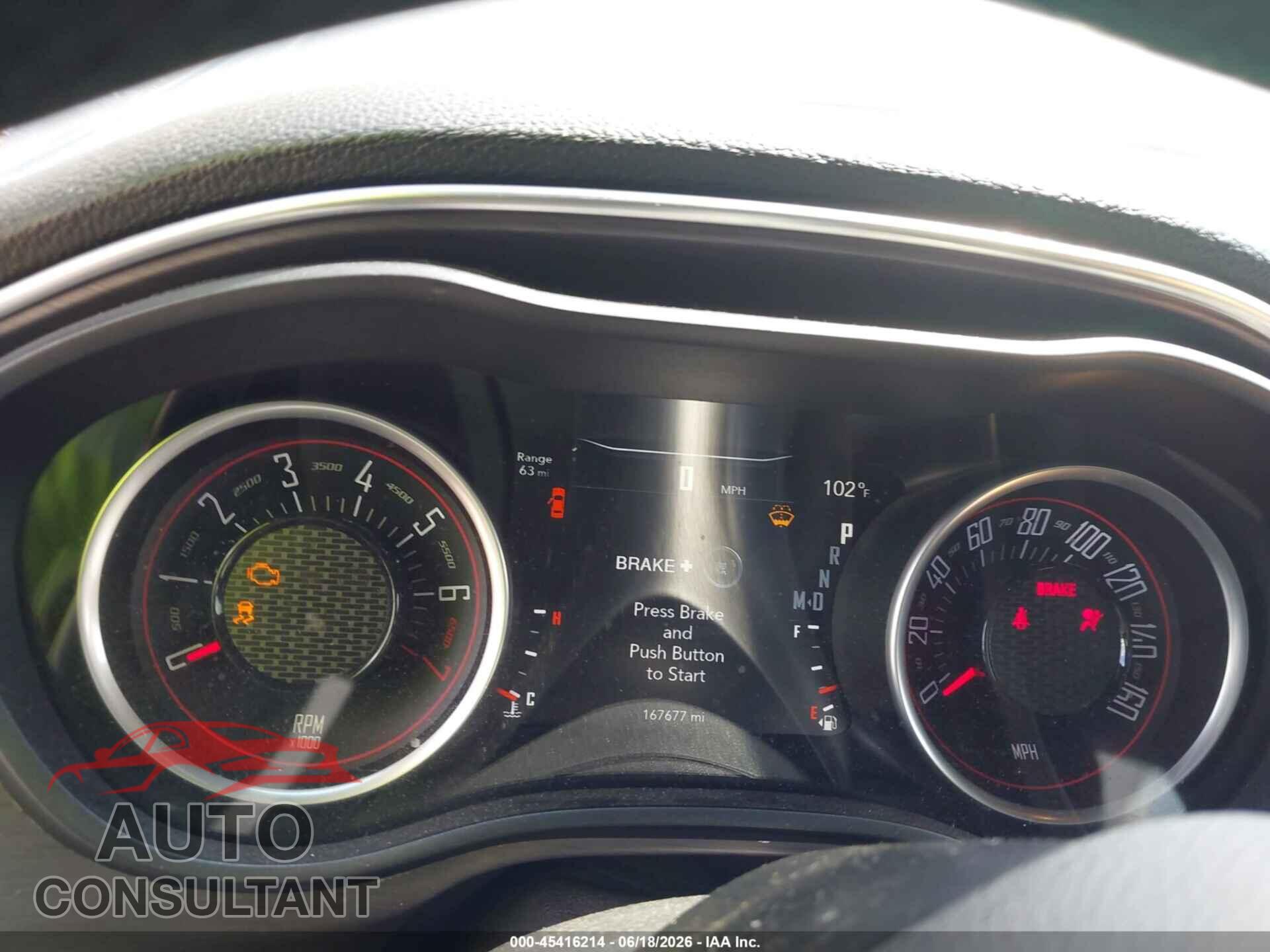 DODGE CHALLENGER 2016 - 2C3CDZAG5GH316005