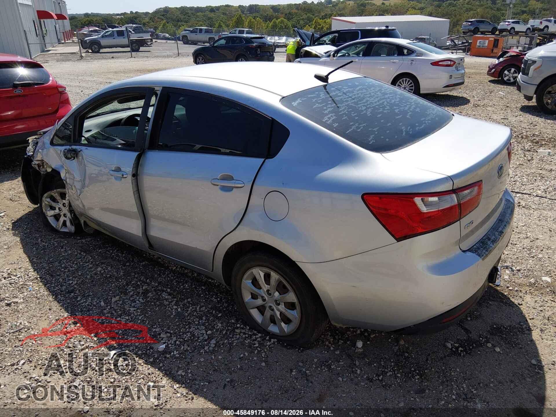 KIA RIO 2013 - KNADM4A38D6096708