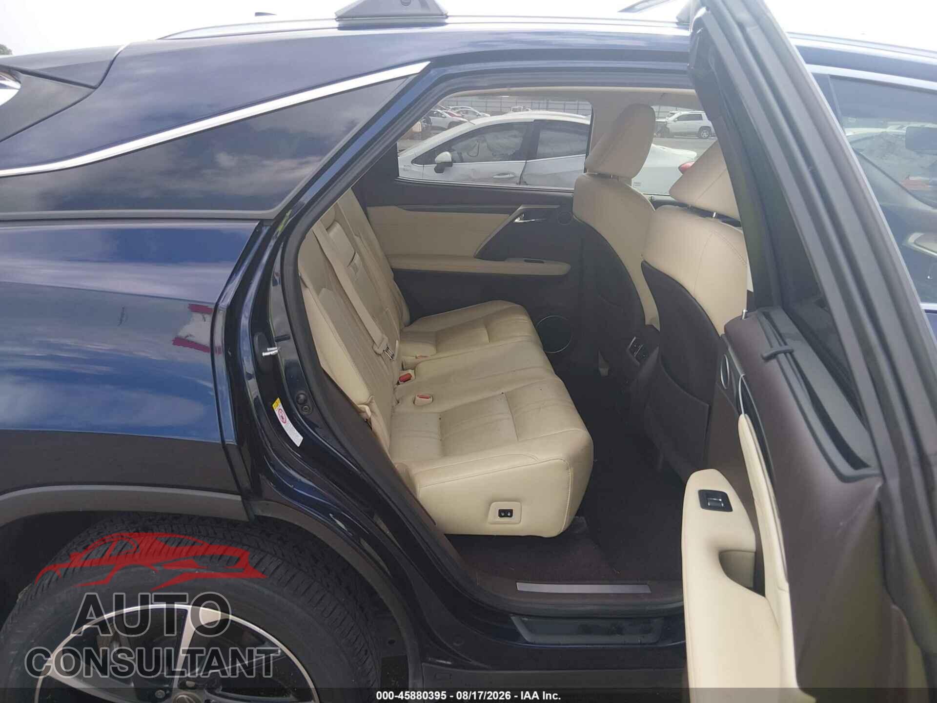 LEXUS RX 450H 2017 - 2T2BGMCA7HC017018
