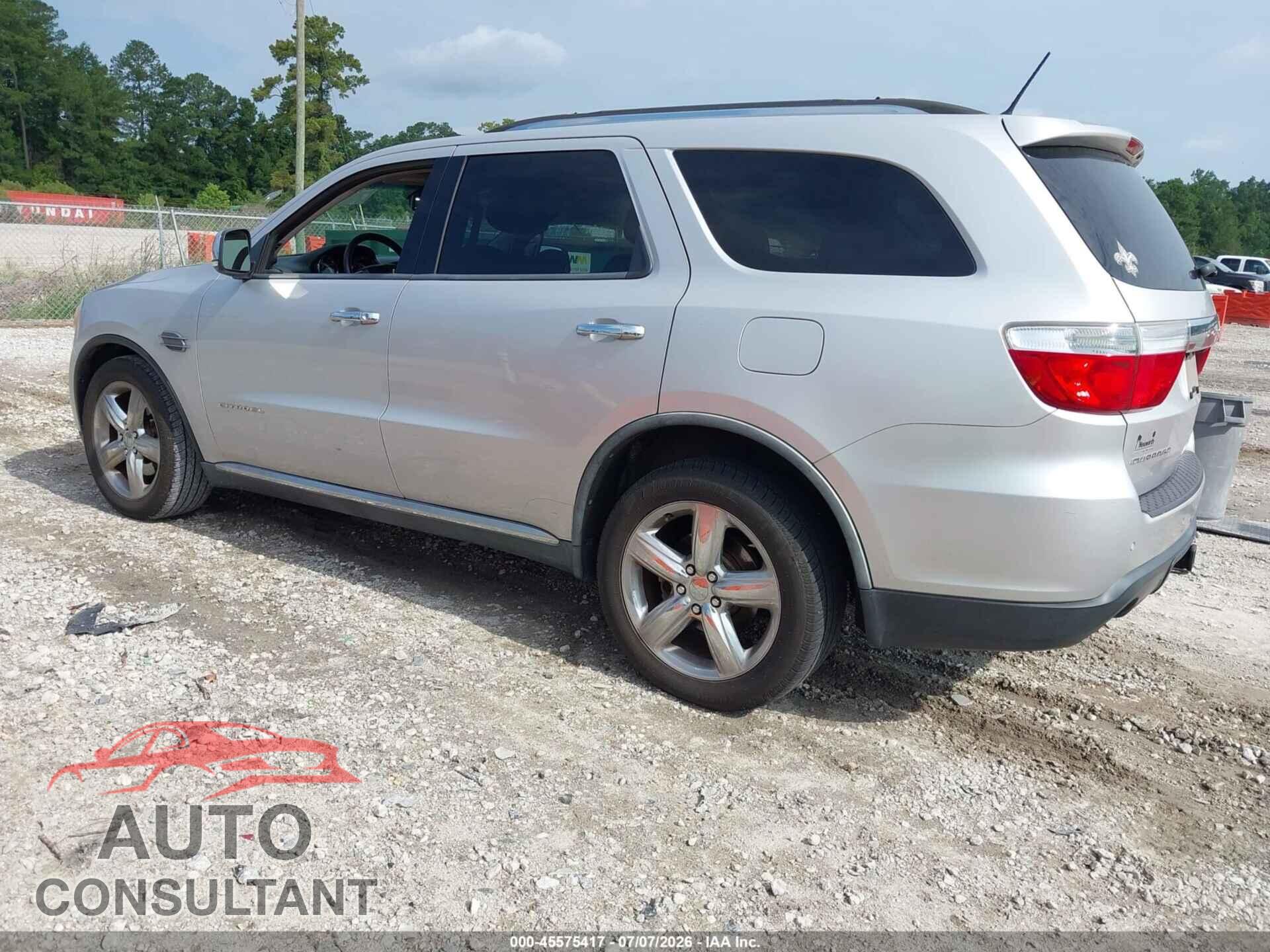 DODGE DURANGO 2011 - 1D4SD5GTXBC592666