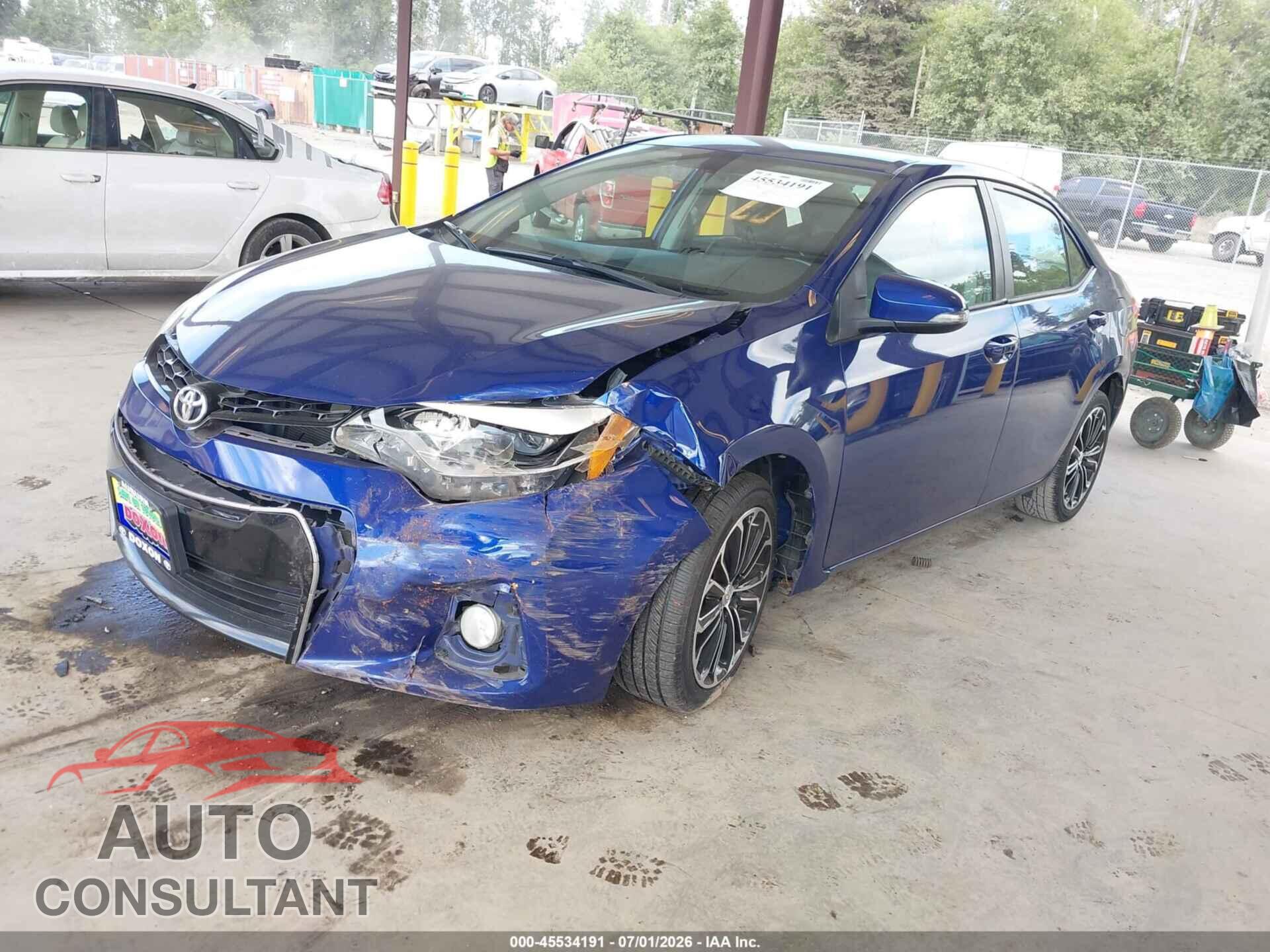 TOYOTA COROLLA 2014 - 2T1BURHEXEC043548