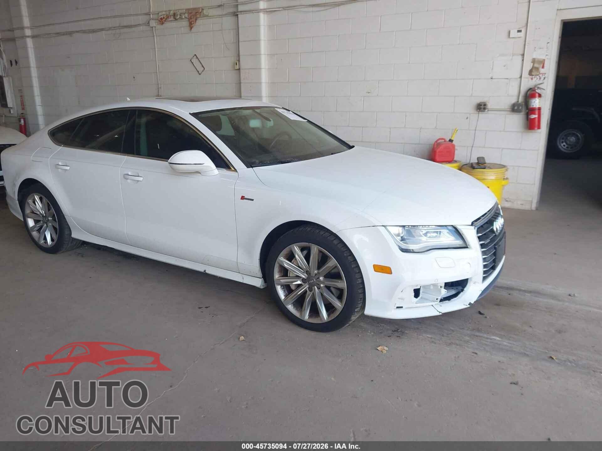 AUDI A7 2012 - WAU2GAFC2CN082121