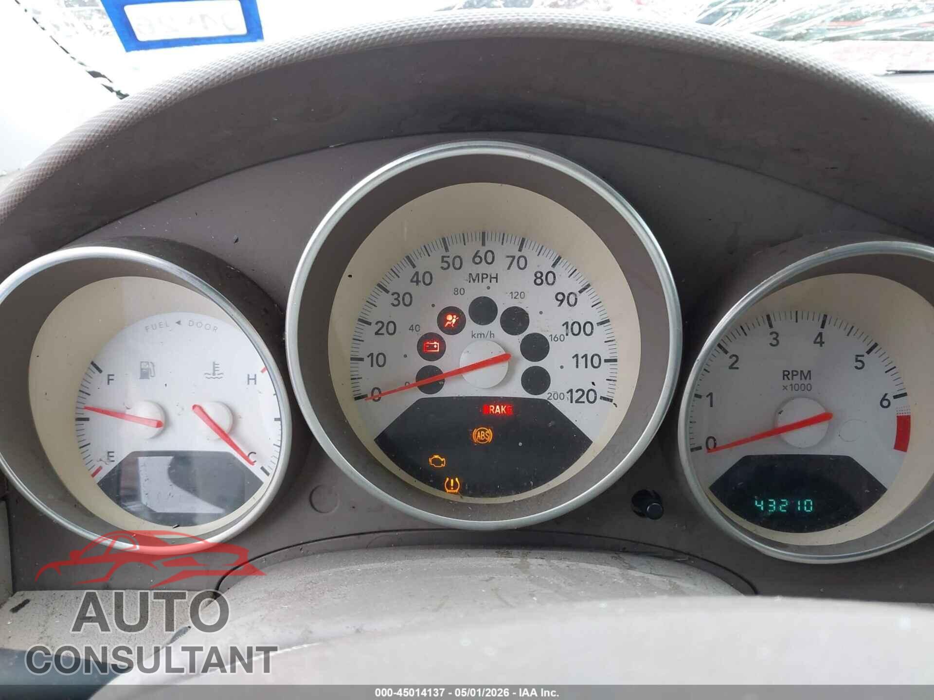 DODGE CALIBER 2009 - 1B3HB48A59D165860