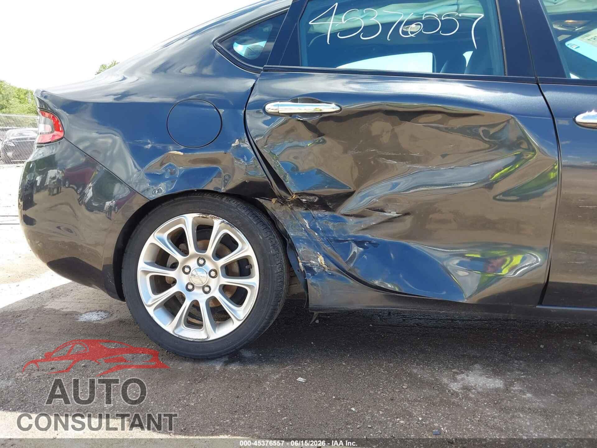 DODGE DART 2013 - 1C3CDFCA0DD346593
