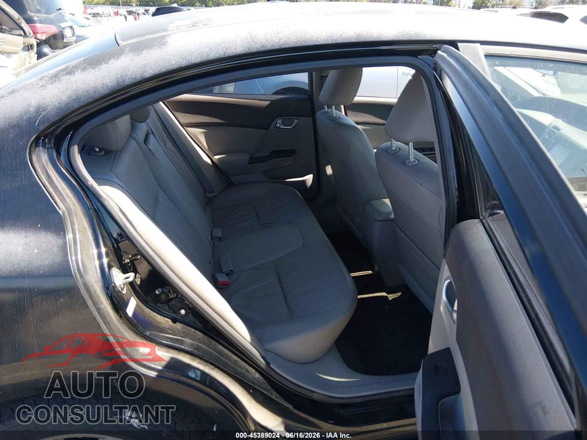 HONDA CIVIC 2012 - 2HGFB2F97CH565725