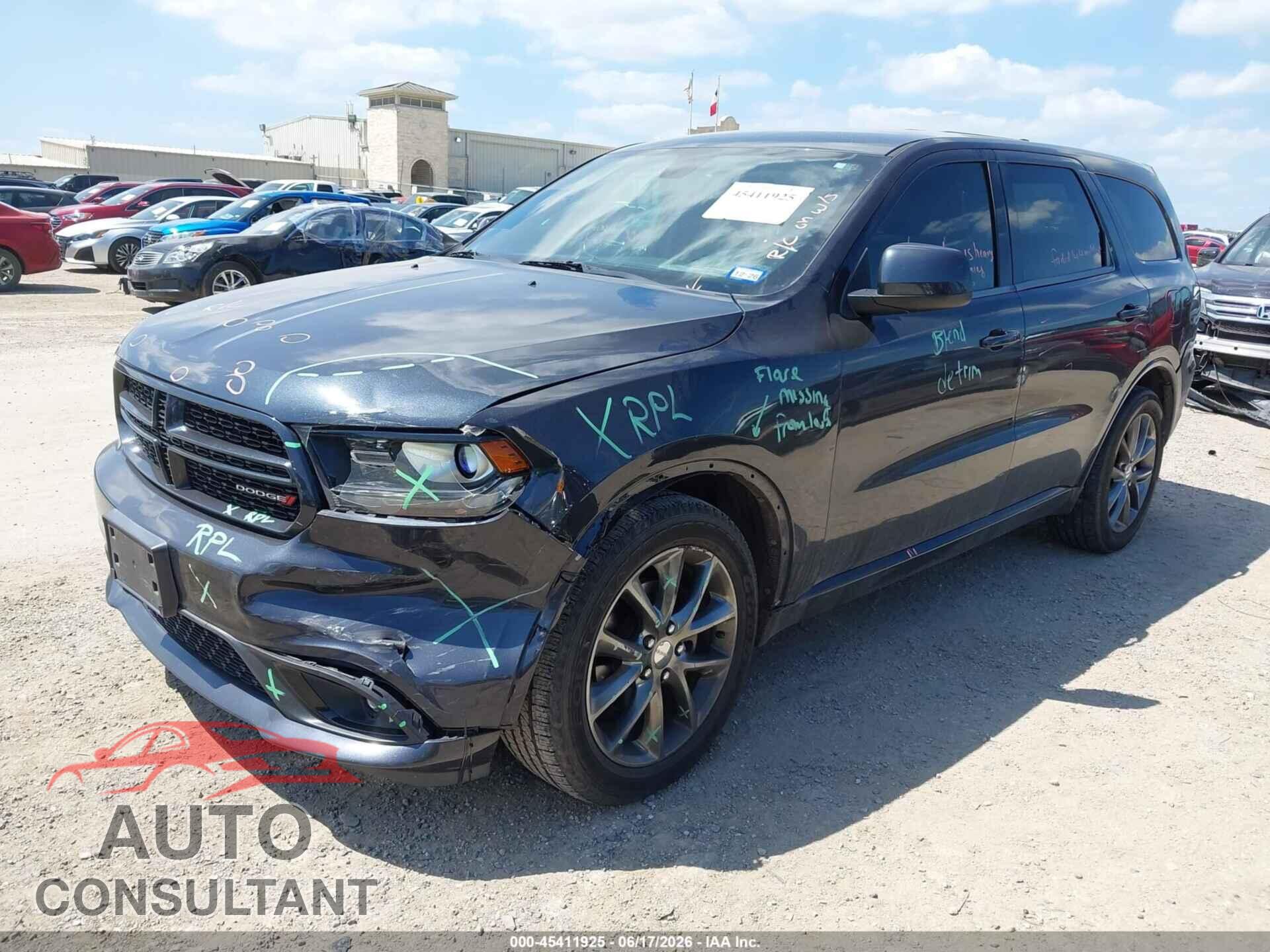 DODGE DURANGO 2015 - 1C4RDHAG0FC132754